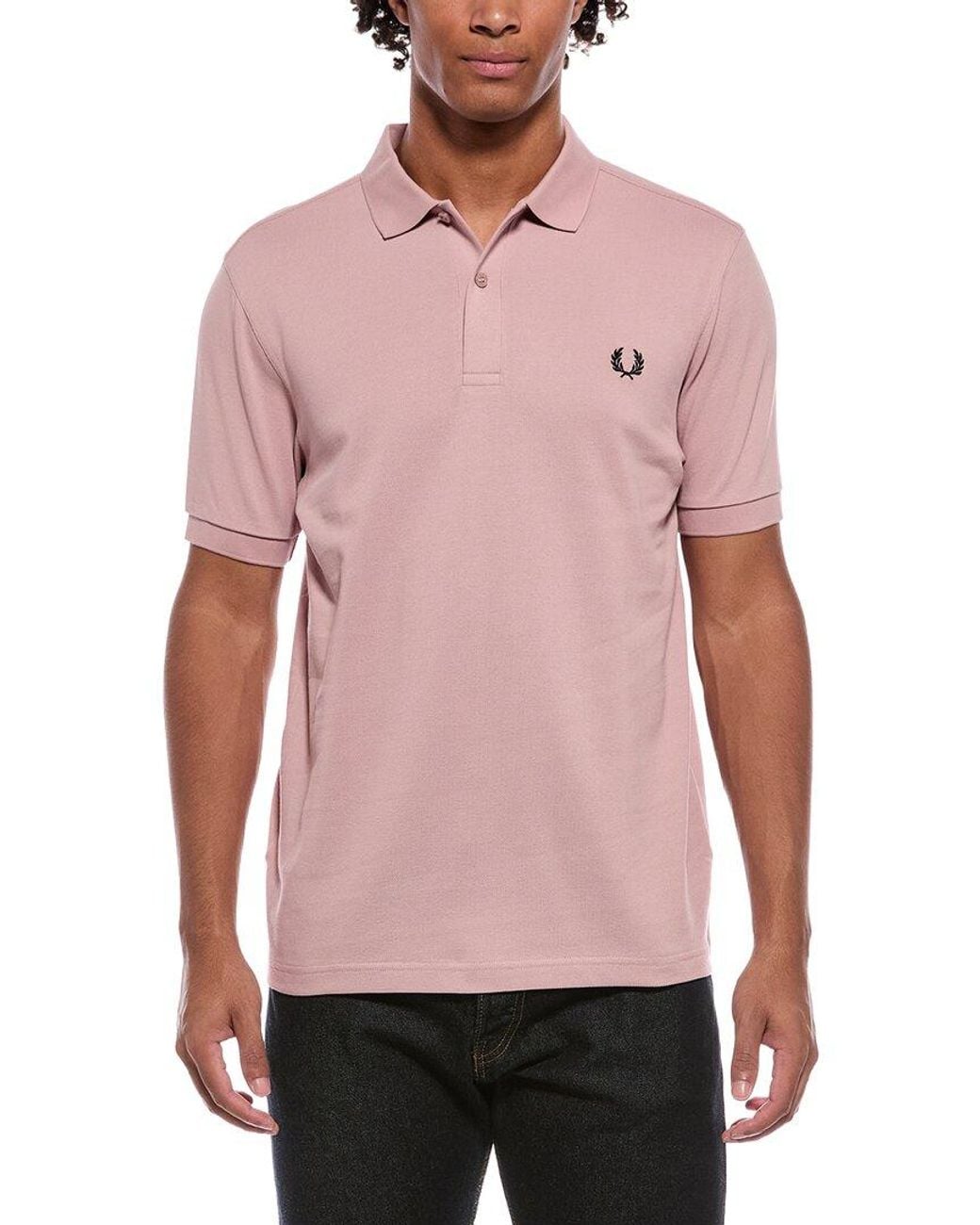 Fred Perry Red Pique Polo Shirt for men