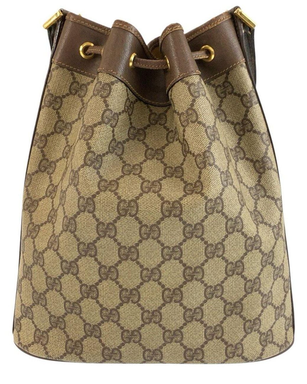 Gucci Multicolor Gg Supreme Canvas Shoulder Bag (Authentic Pre-Loved)