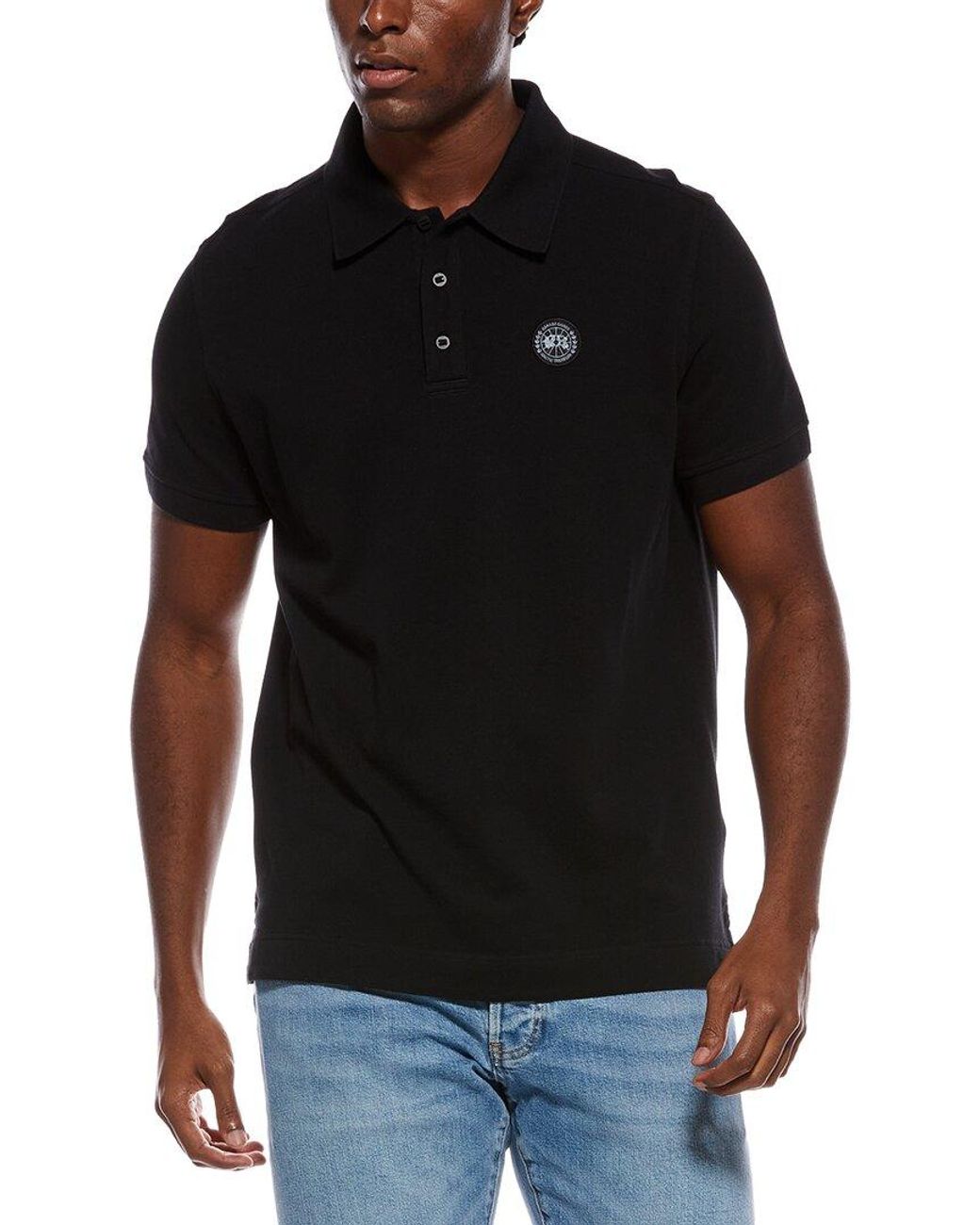 Canada Goose Black Beckley Polo for men