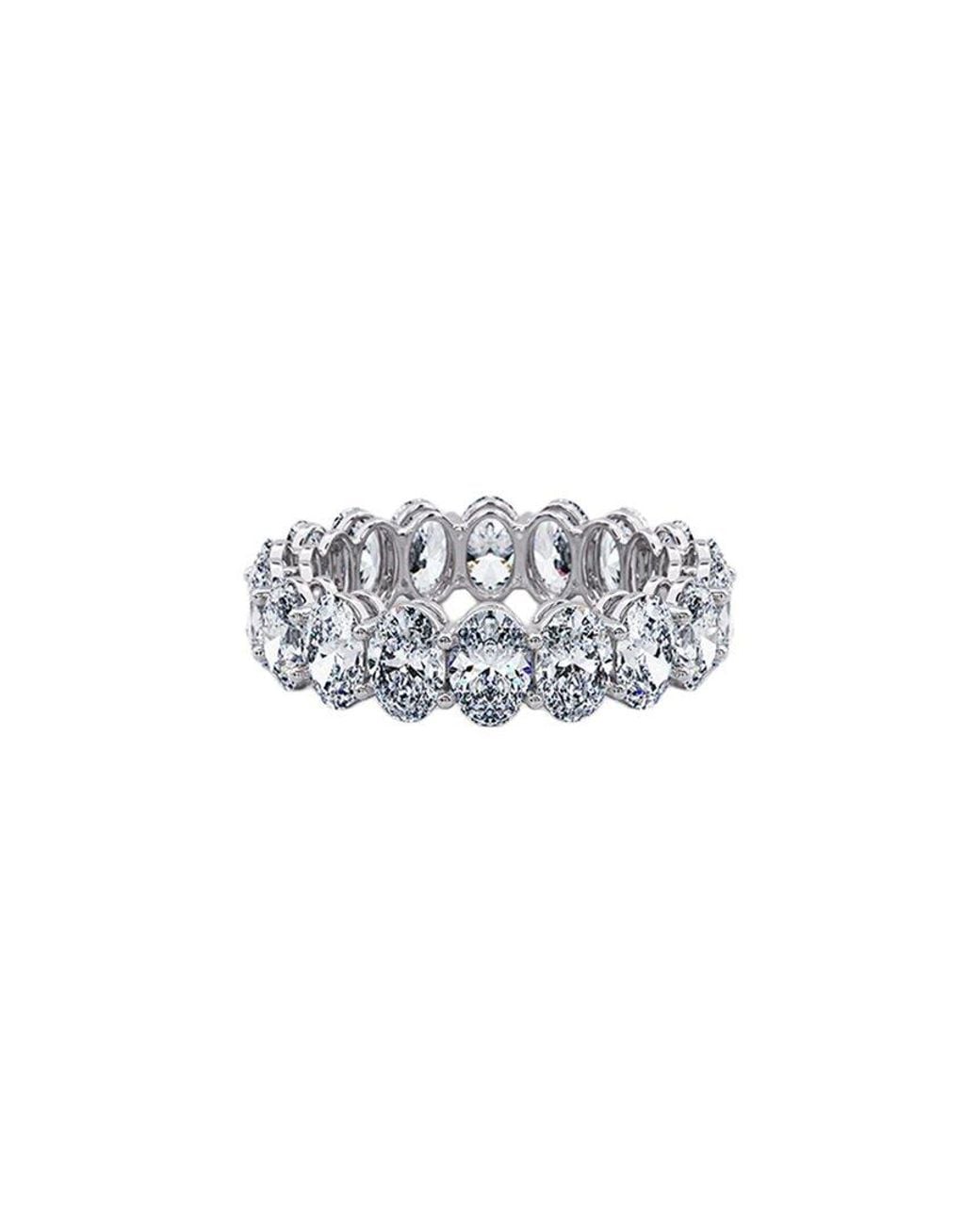 Lab Grown Diamonds White 14K 5.30 Ct. Tw. Lab-Grown Diamond Eternity Ring