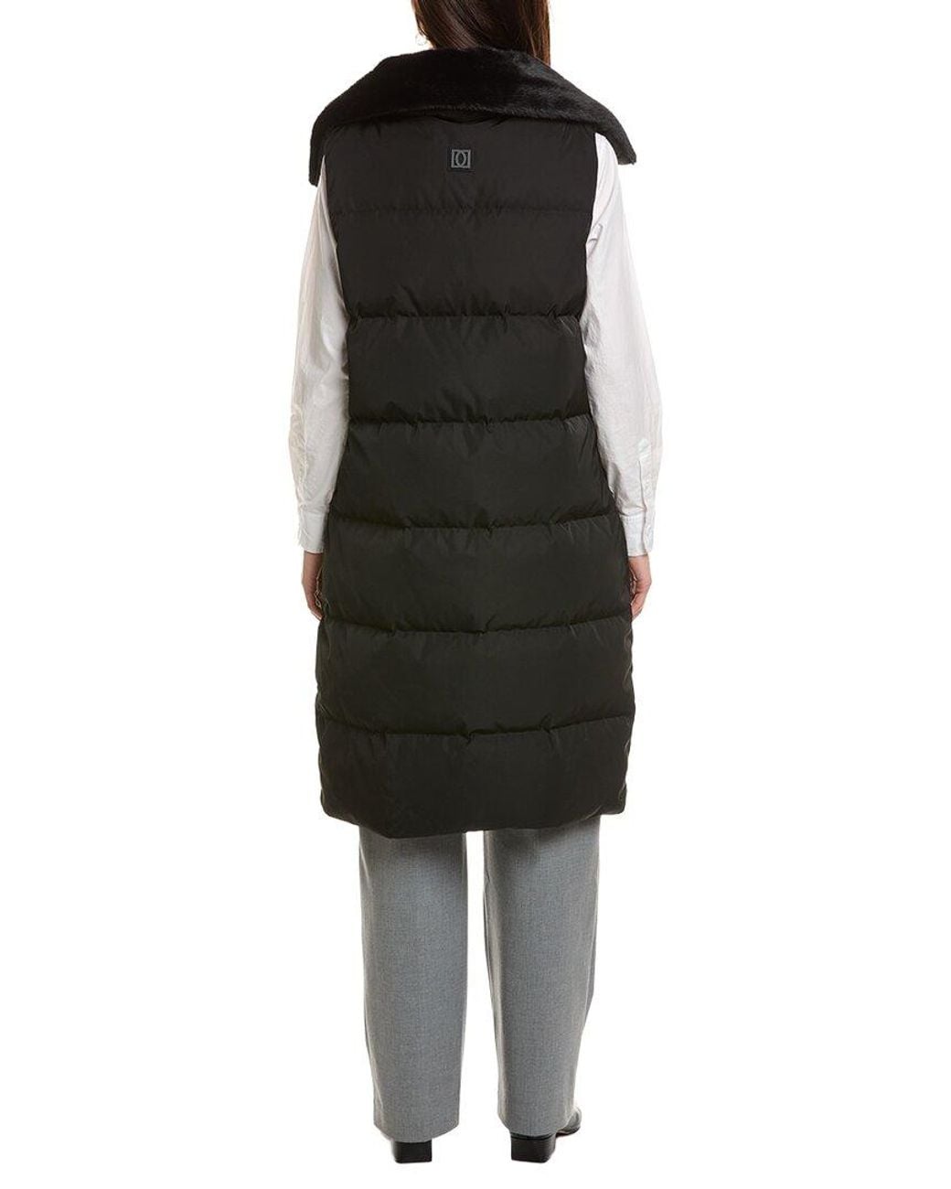 Dawn Levy Black Miles Puffer Vest