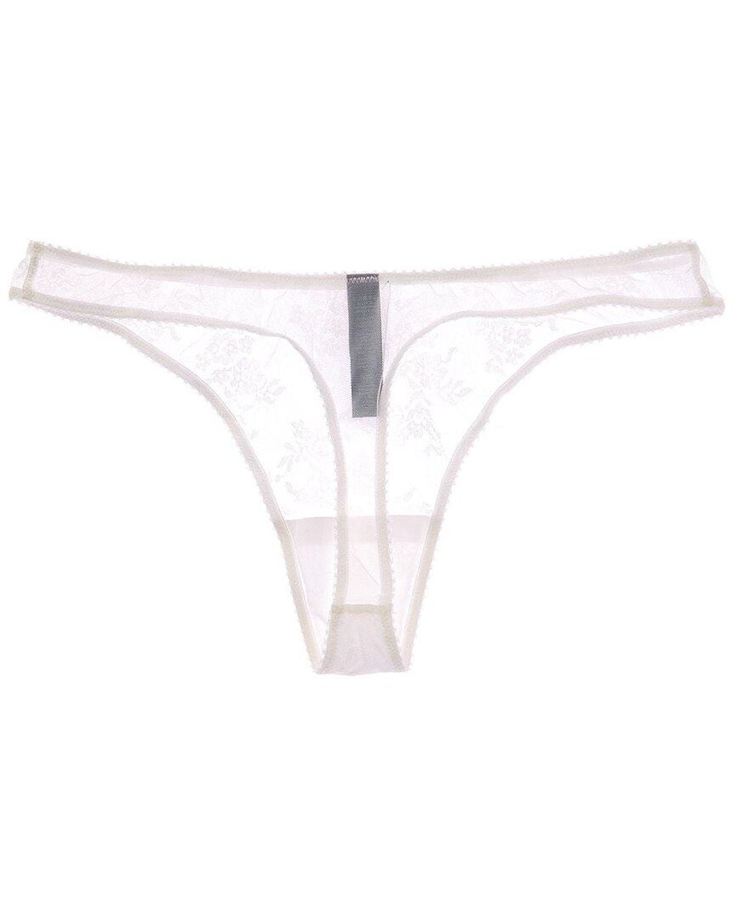 Journelle White Romy Thong