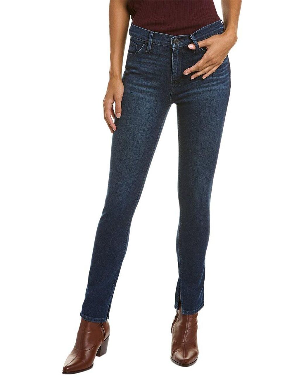 Hudson Jeans Mid-rise Super Skinny Jean Blue | Lyst