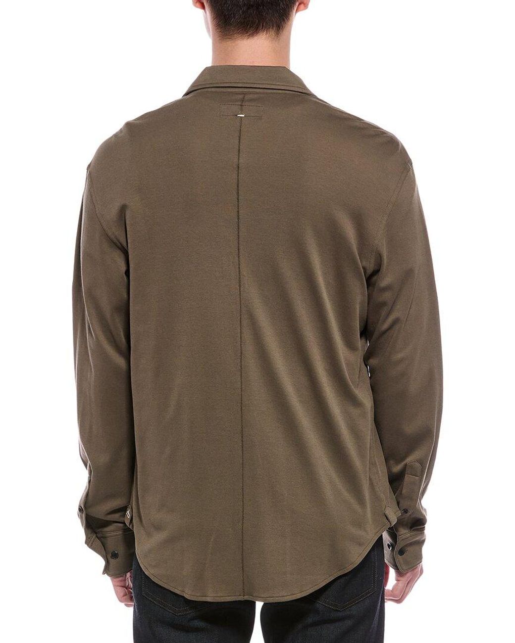 Rag & Bone Brown Pima Tomlin Shirt for men