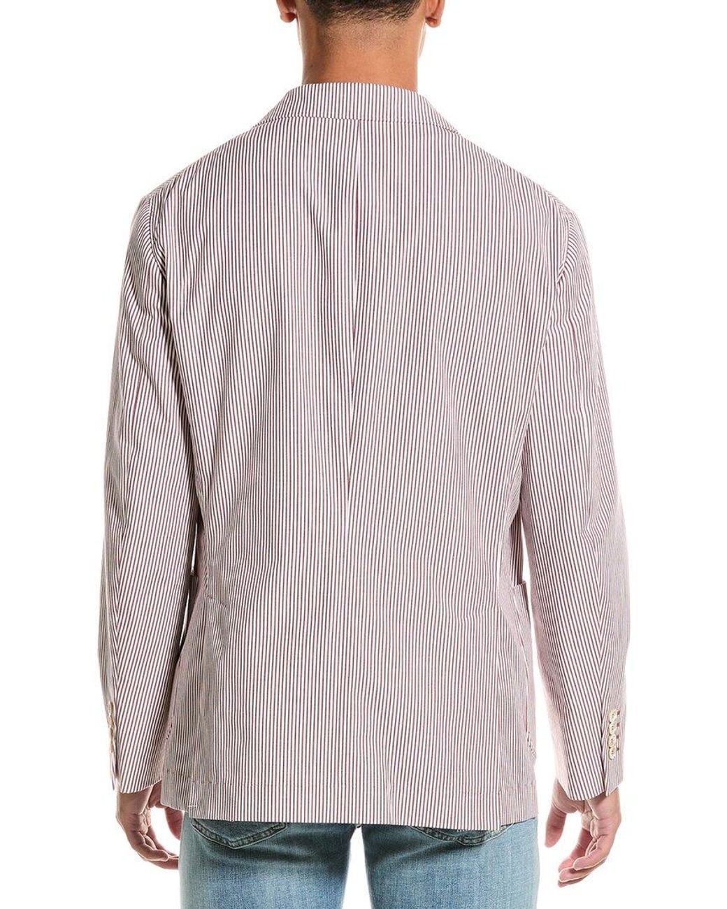 Brunello Cucinelli Red Jacket for men