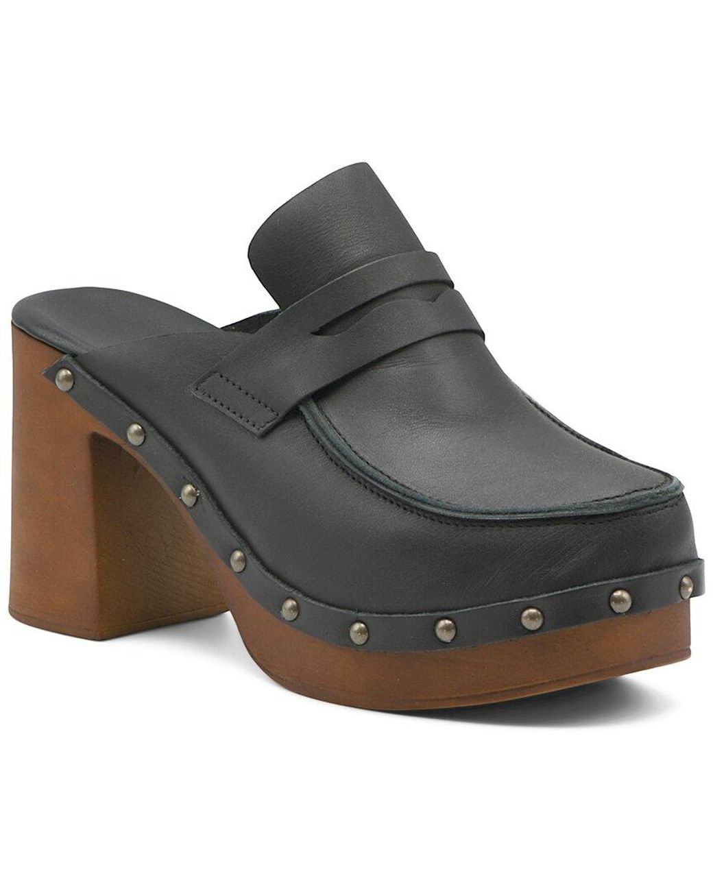Charles David Black Xtra Leather Casual Shoe