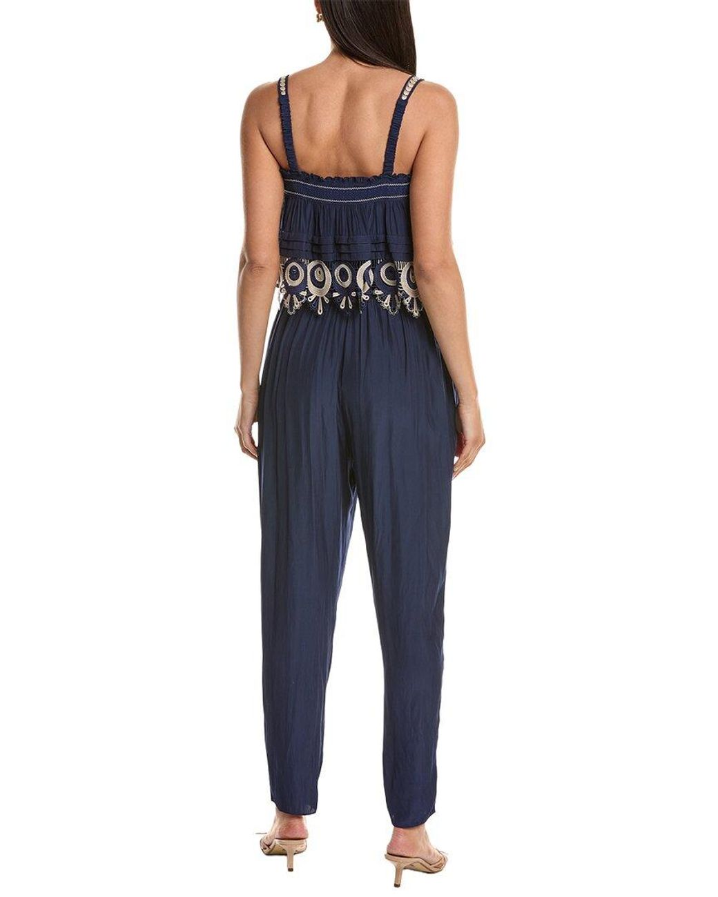 Ramy Brook Blue Monica Jumpsuit