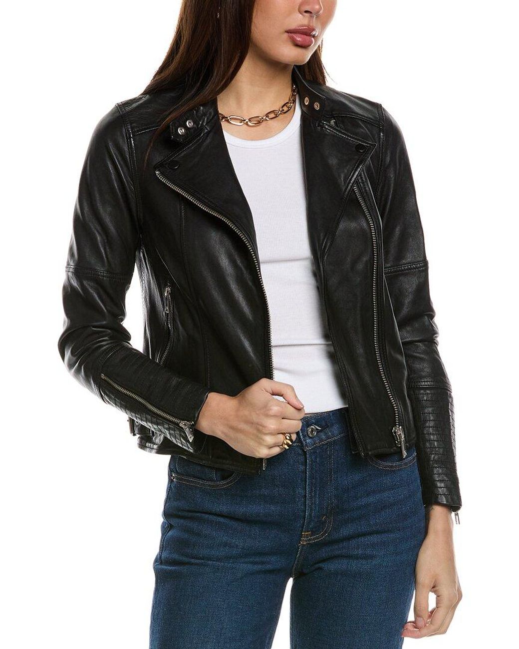 Reiss biker jacket new arrivals