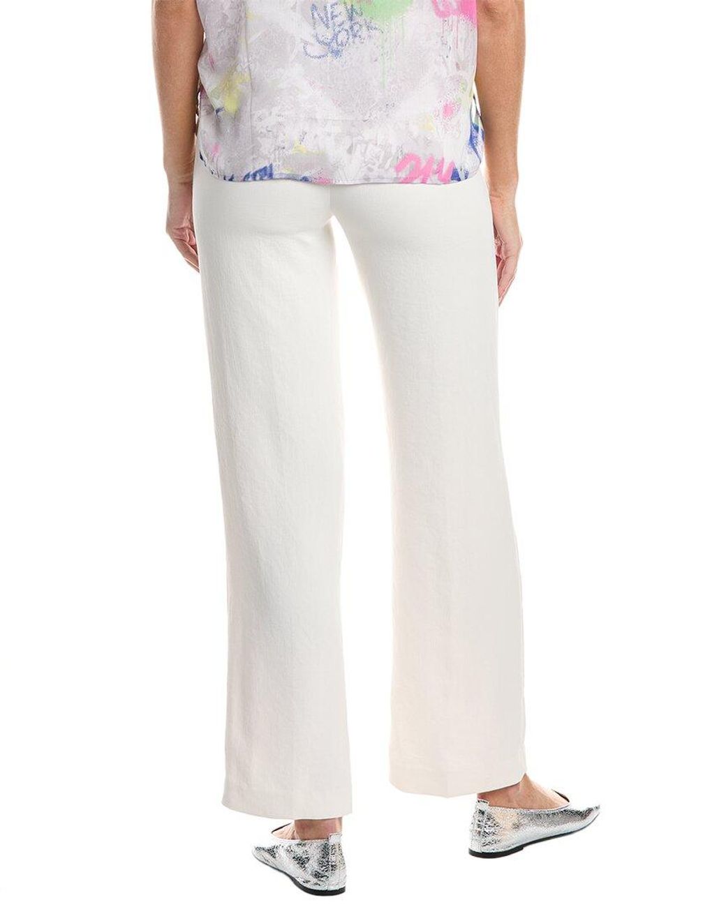 DKNY White V-Neck Top