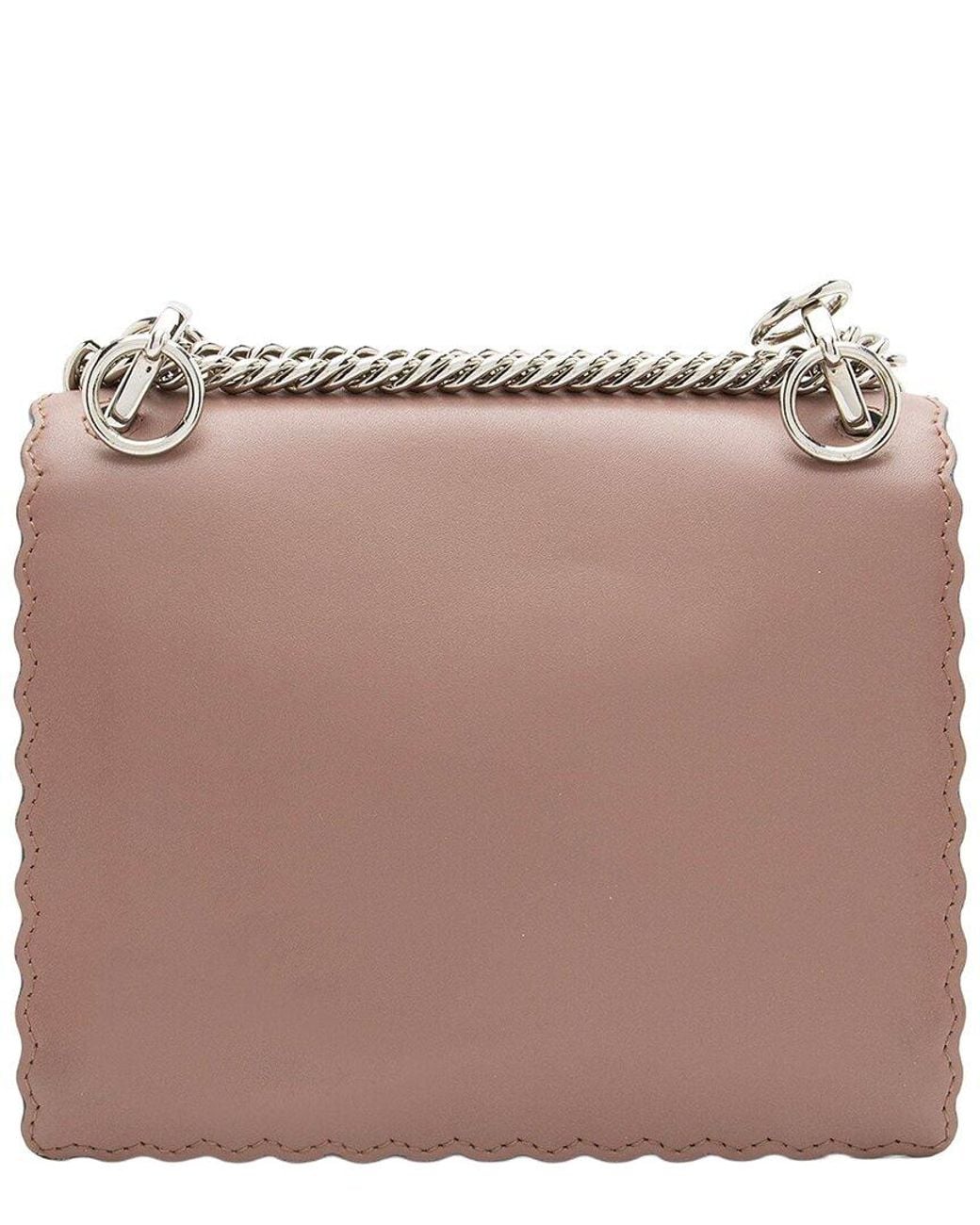 Fendi Multicolor Pink Calfskin Kan I Mini Shoulder Bag (authentic Pre-loved)