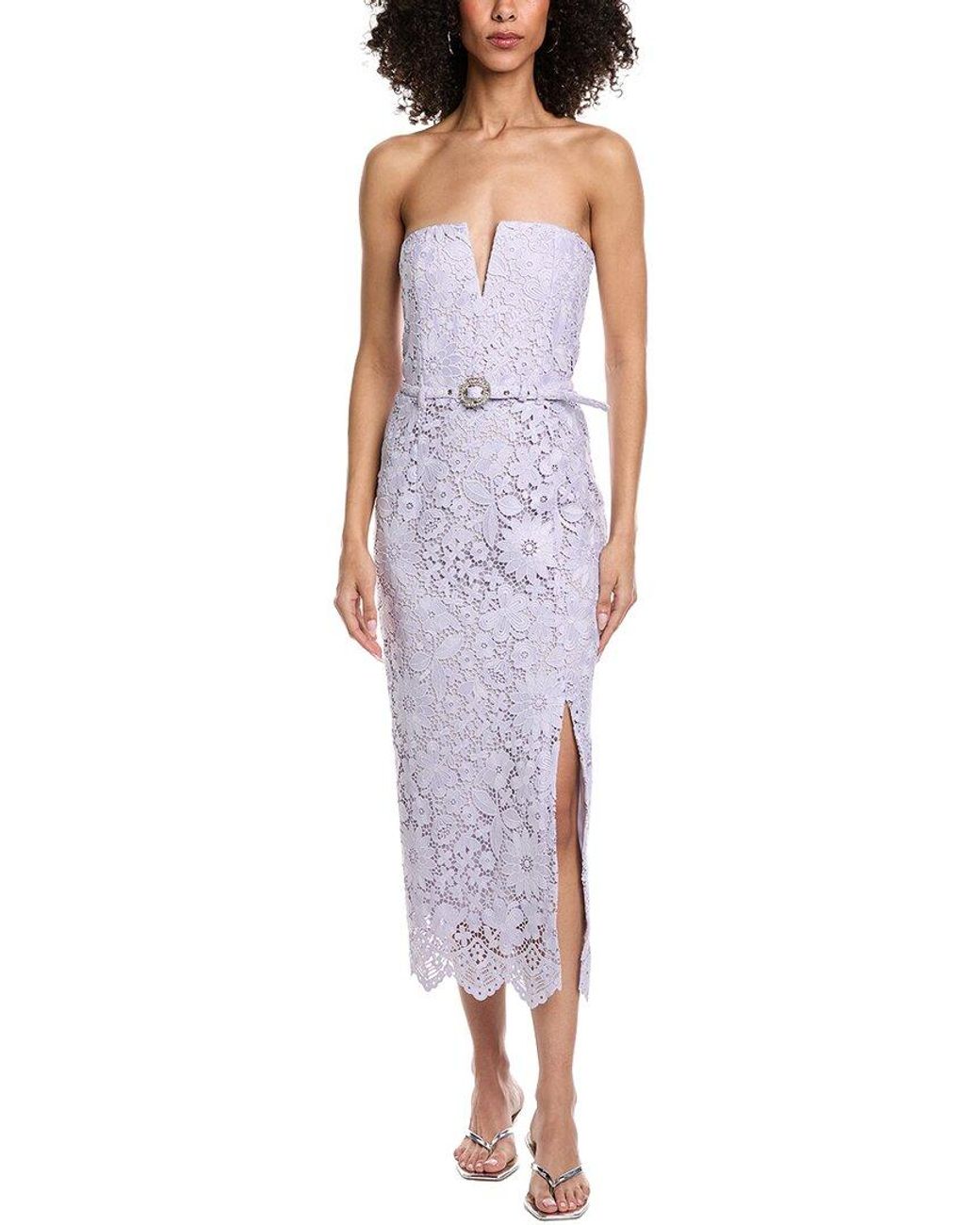 Generation Love Purple Milette Lace Dress