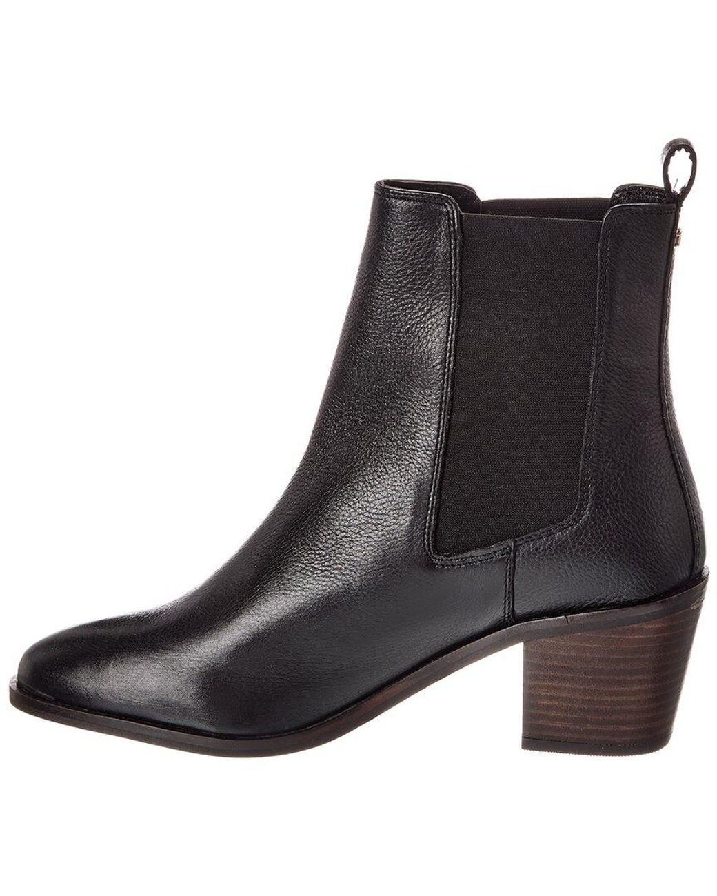 Dune Black Pasil Leather Boot