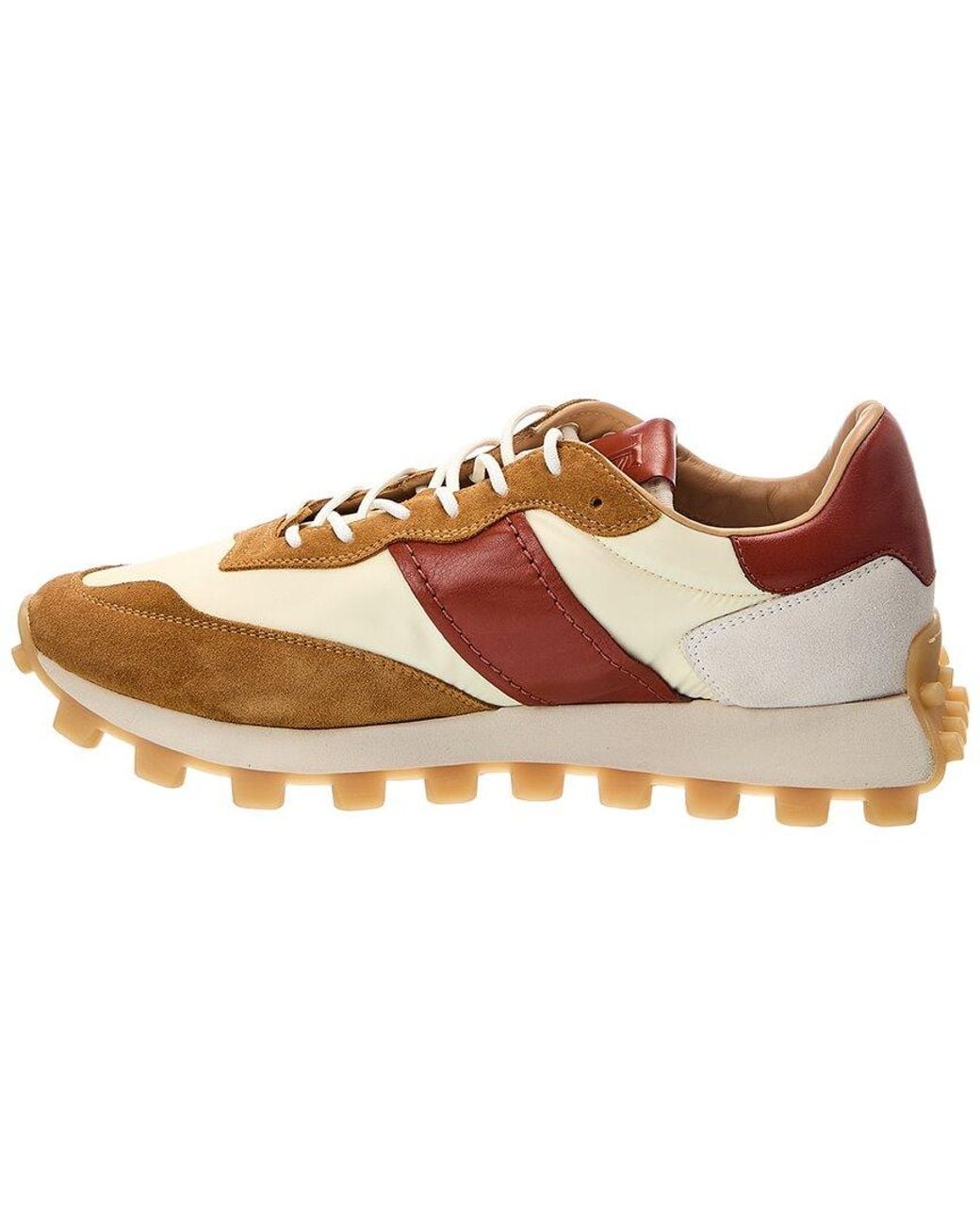 Tod's Pink Allaccarta Suede, Leather & Nylon Sneaker for men
