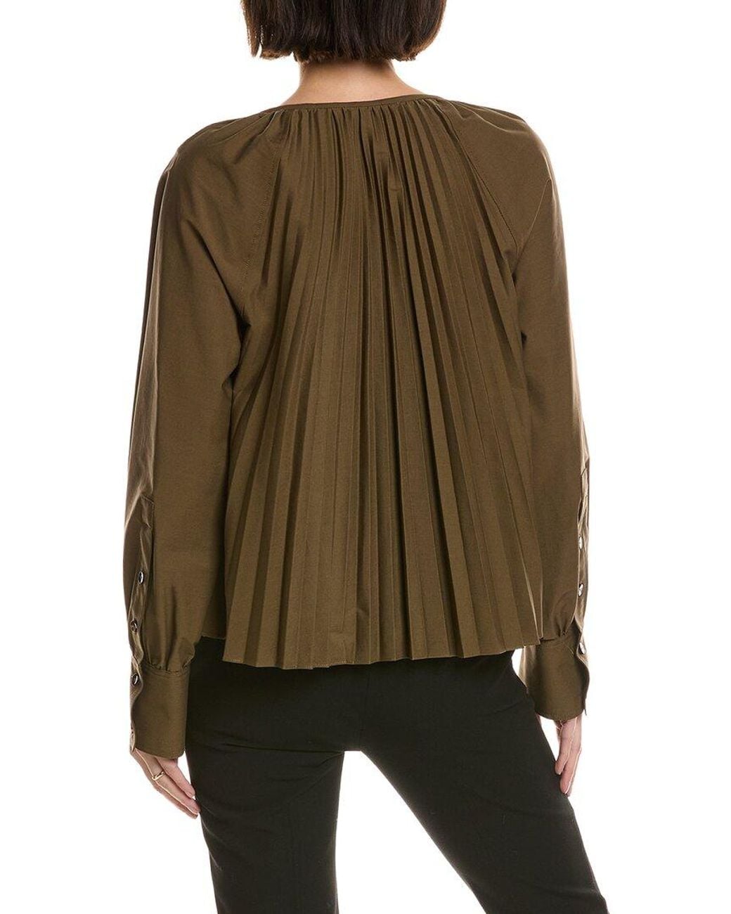 Proenza Schouler Green Monica Top
