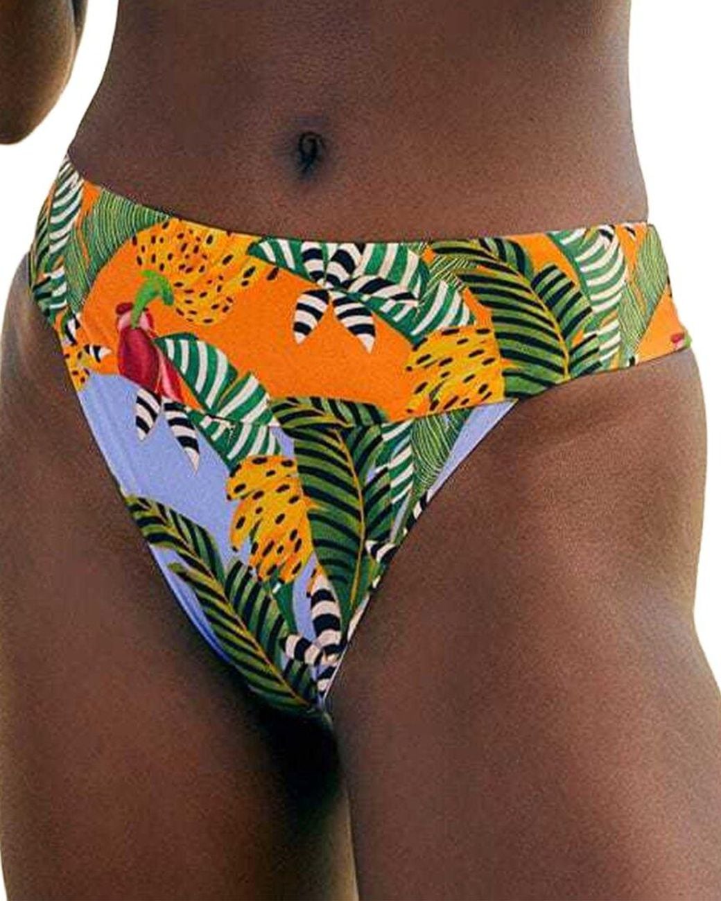 Farm Rio Blue Bikini Bottom