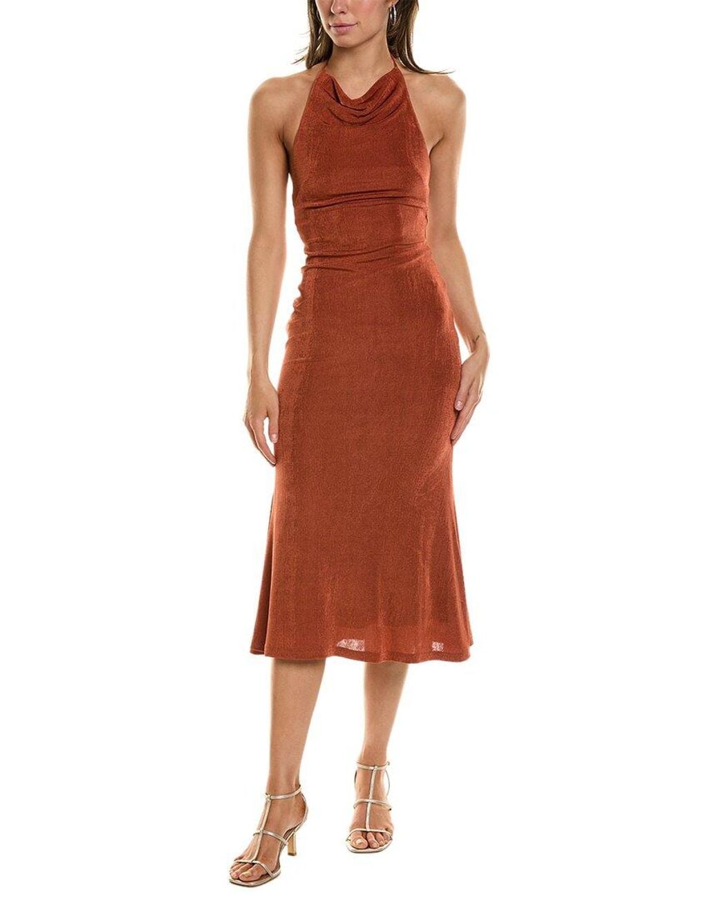 Misha Brown Alban Midi Dress