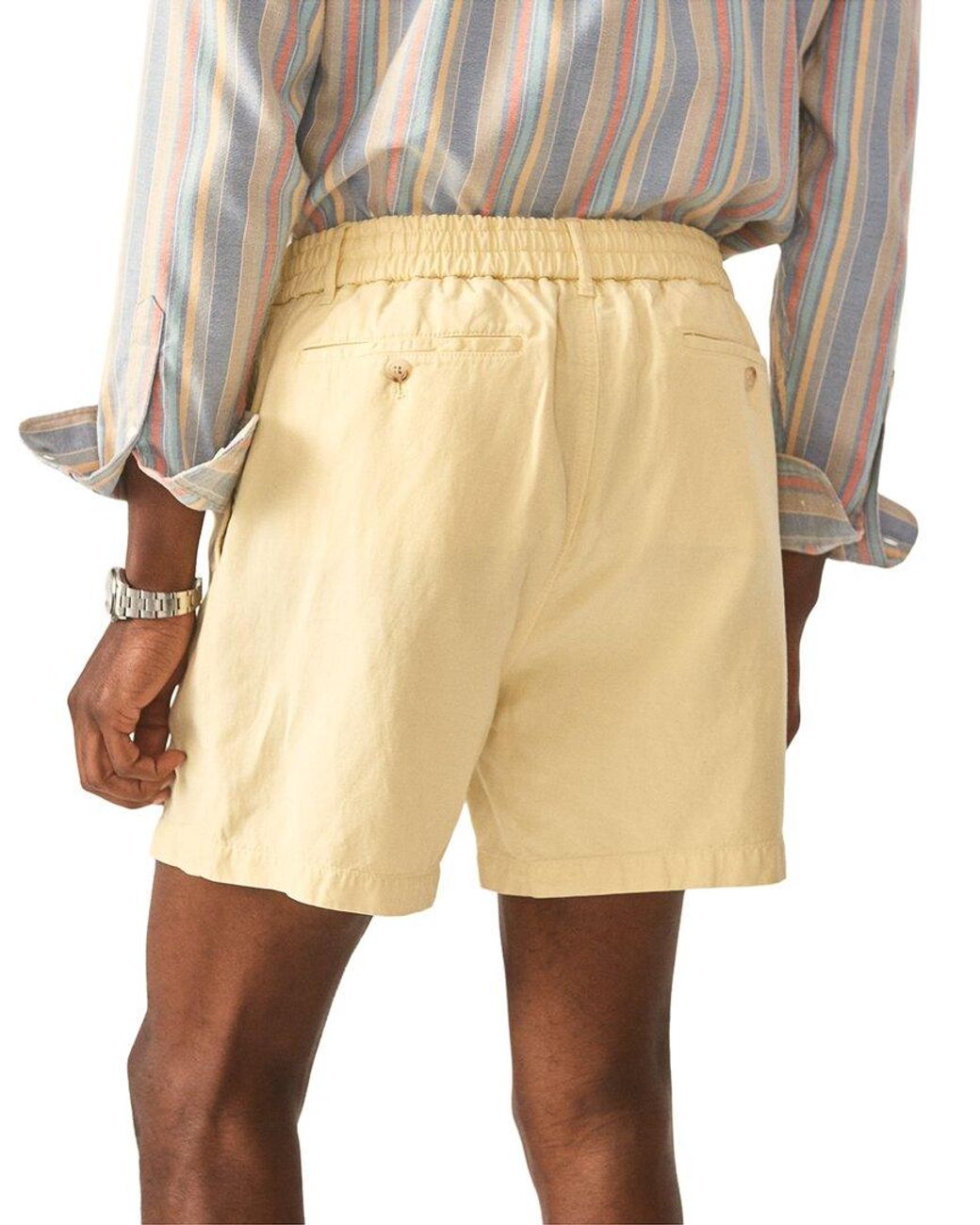 J.McLaughlin Natural Bay Short for men