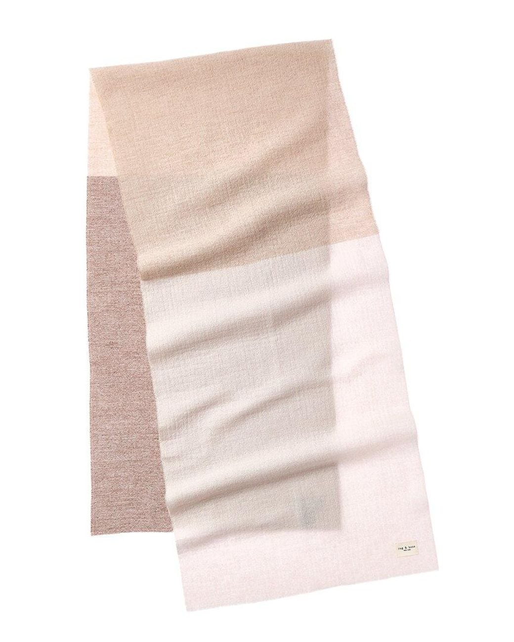 Rag & Bone Pink Millie Wool Scarf