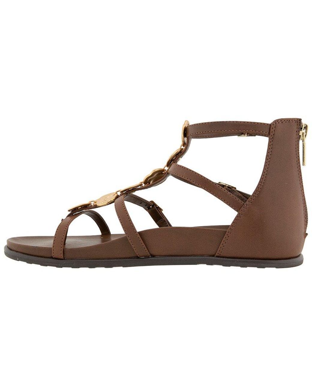 Rebecca Minkoff Brown Hadley Gladiator Sandal