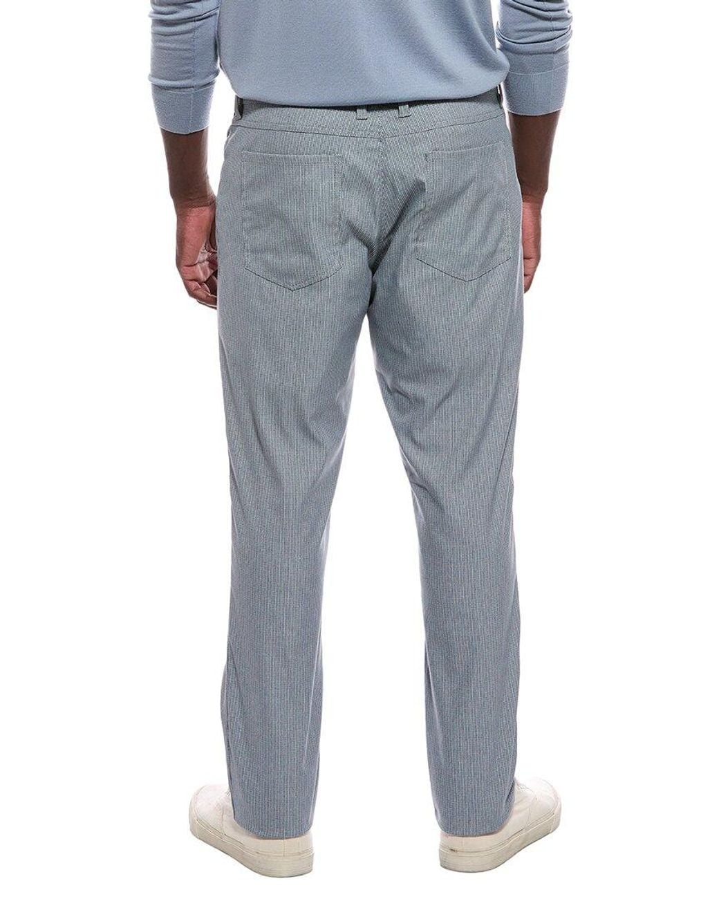 Tommy Bahama Blue Barbados Pro Vista Check Pant for men