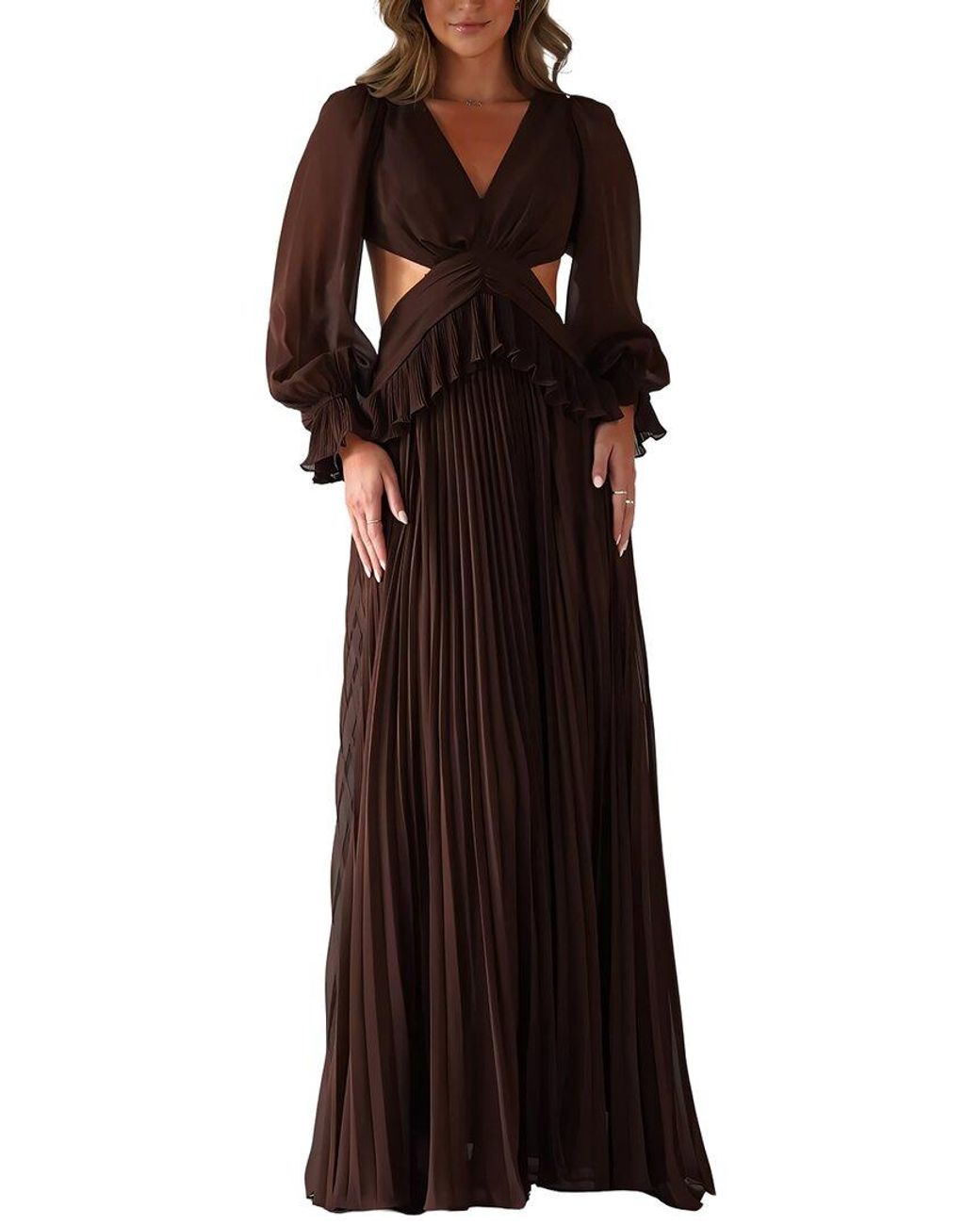 CAMILA BLANCO Black Maxi Dress