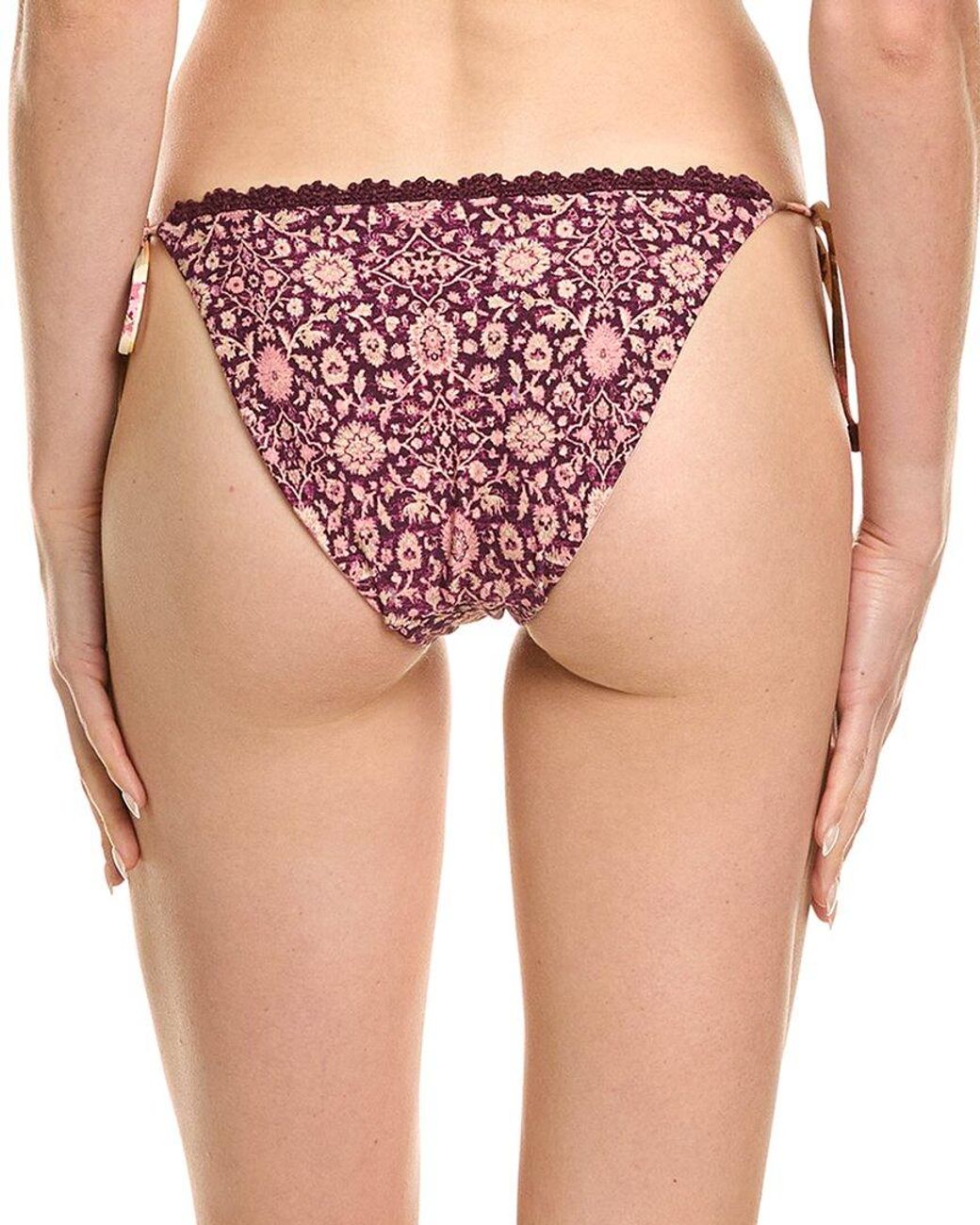 Monte and Lou Pink Monte & Lou Kara Boho Tie Side Bottom