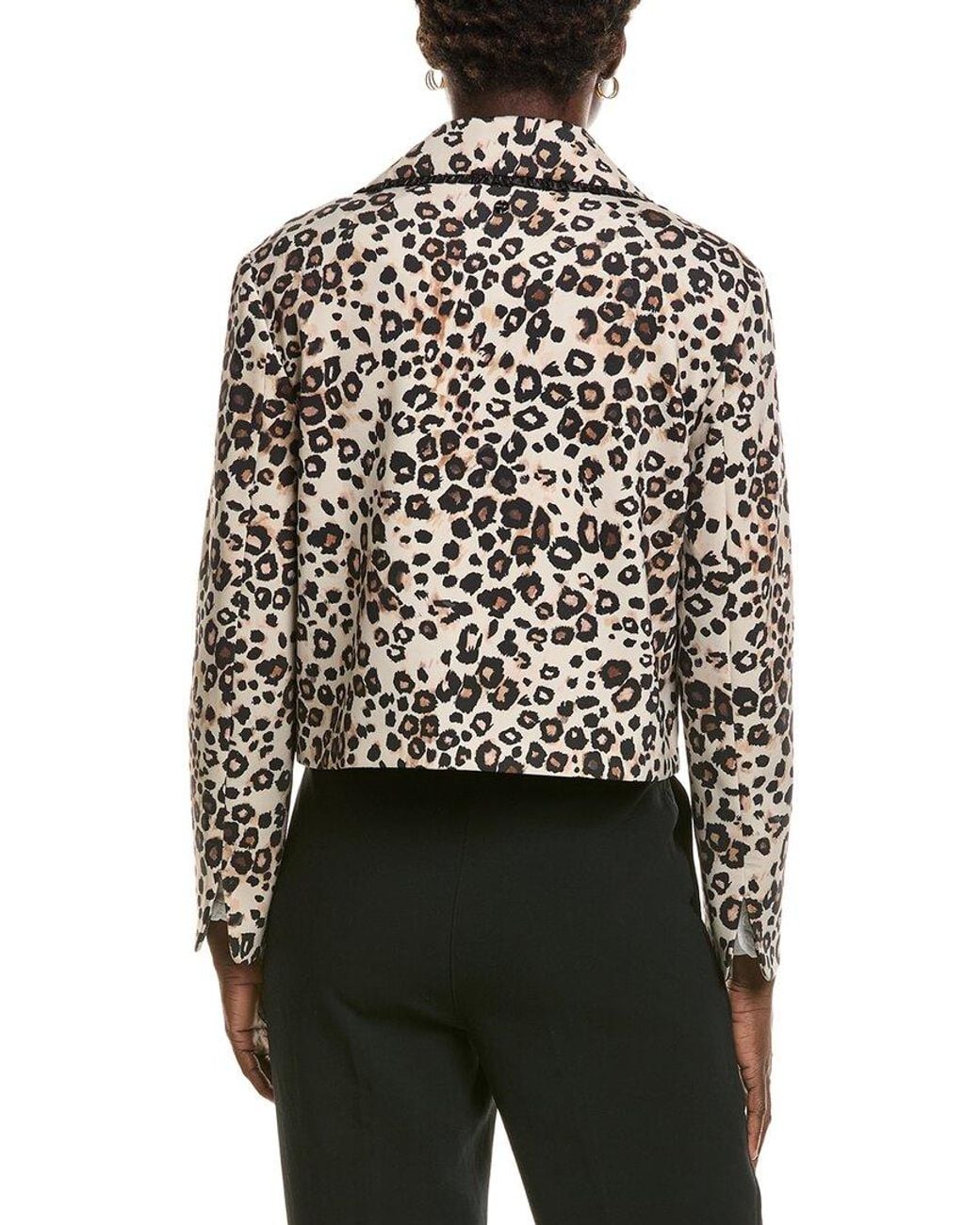 Marc Cain Black Printed Jacket