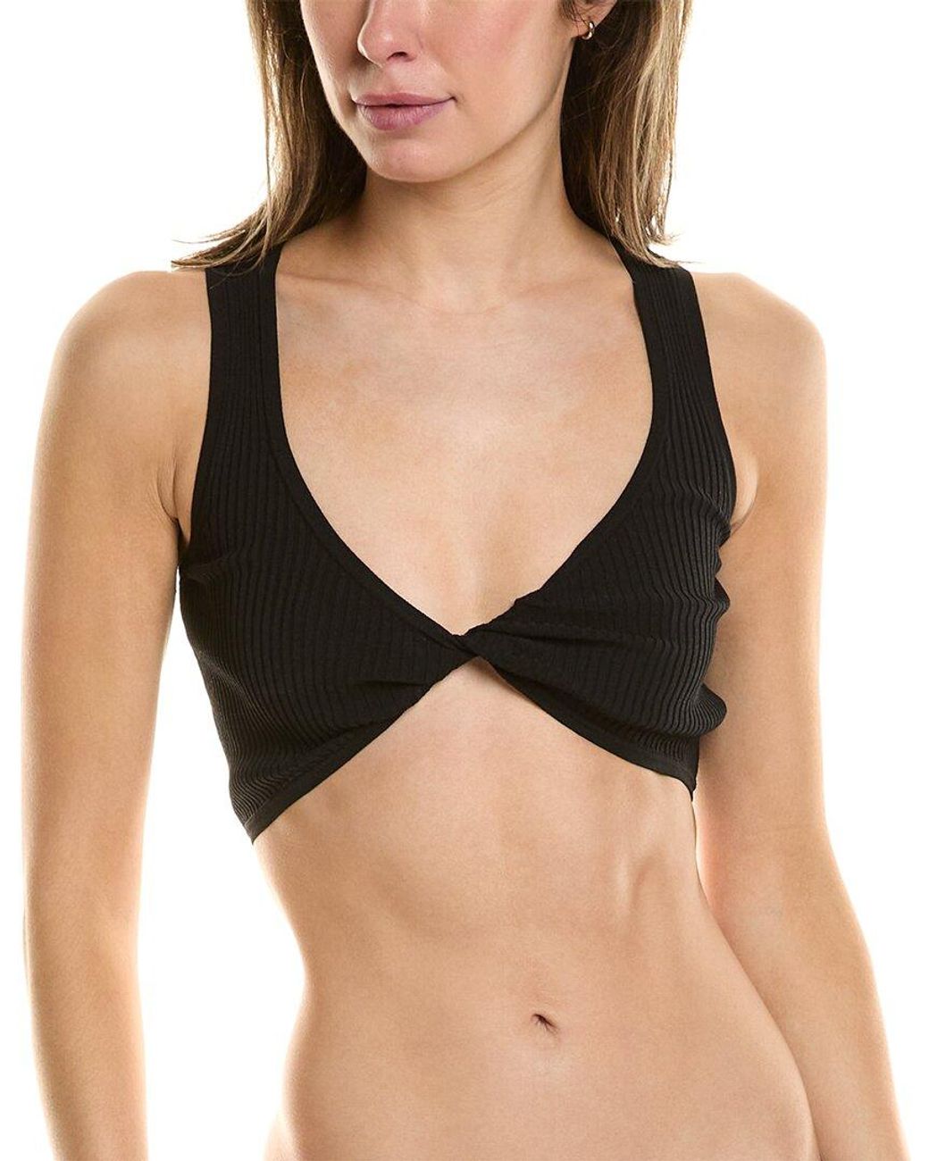 Devon Windsor Black Kiara Bikini Top