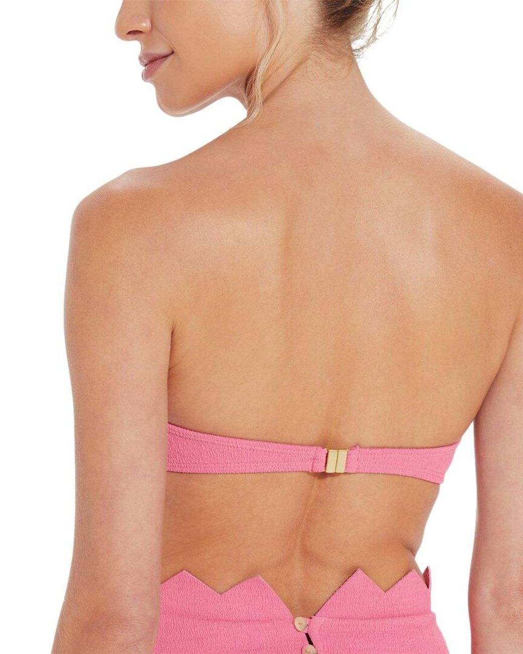 ViX Pink Firenze Imani Bandeau Top