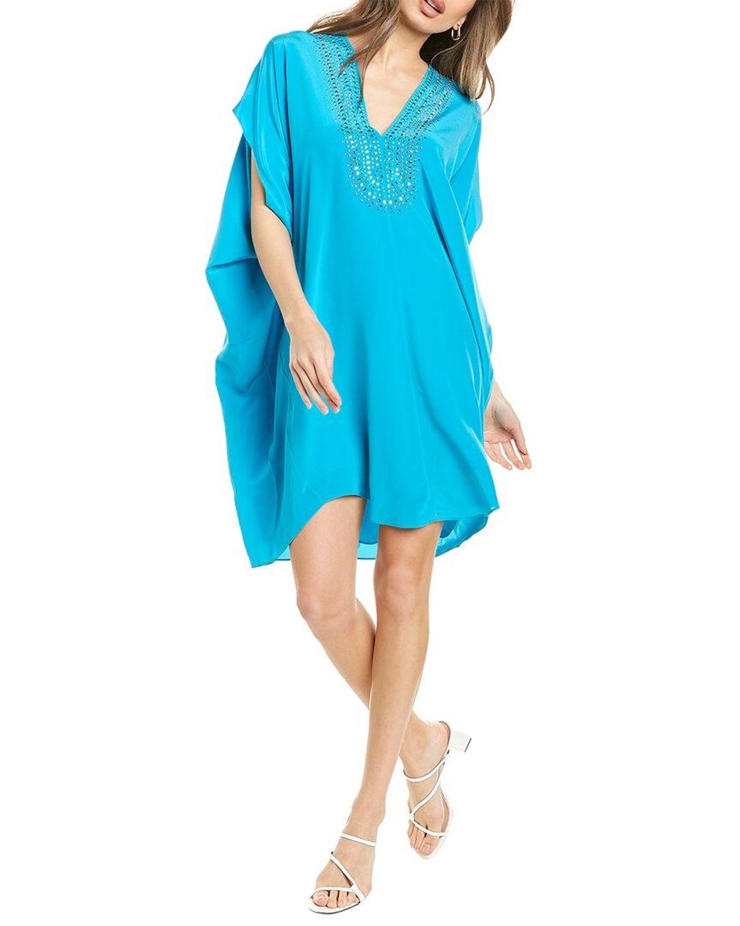 trina turk summered caftan