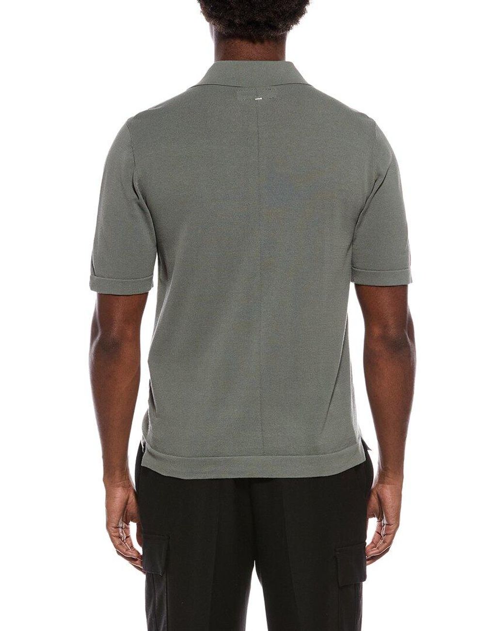 Rag & Bone Gray Refined Dalton Knit Shirt for men