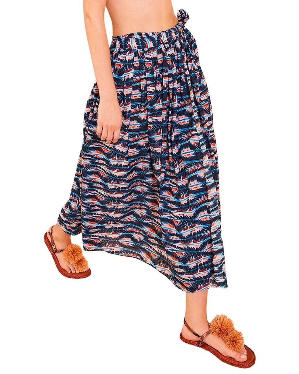 Ulla Johnson Blue Suri Coverup Skirt