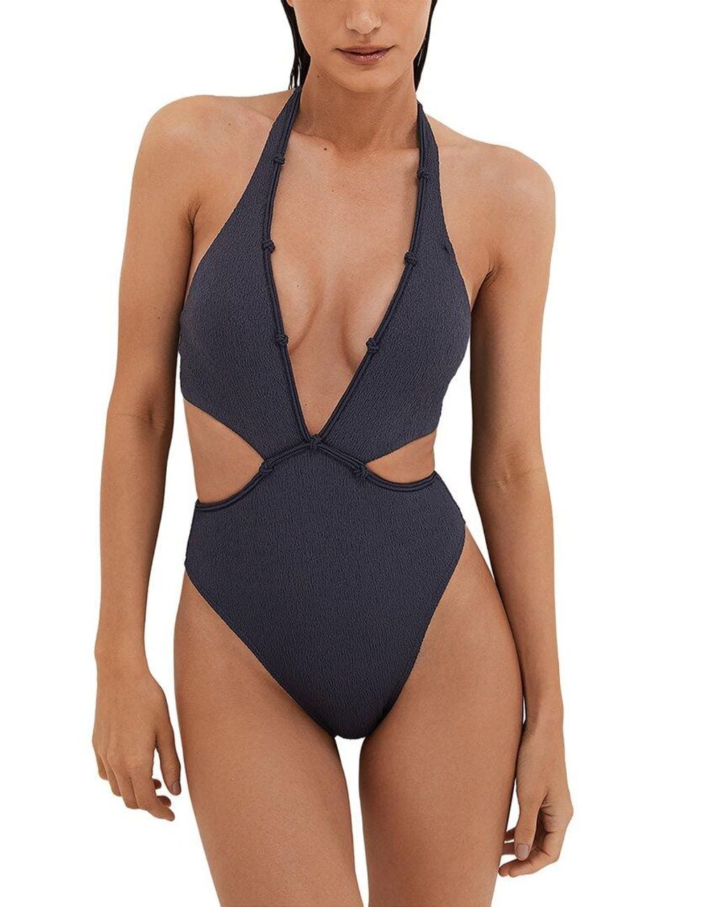 ViX Blue Clea Brazilian One-Piece