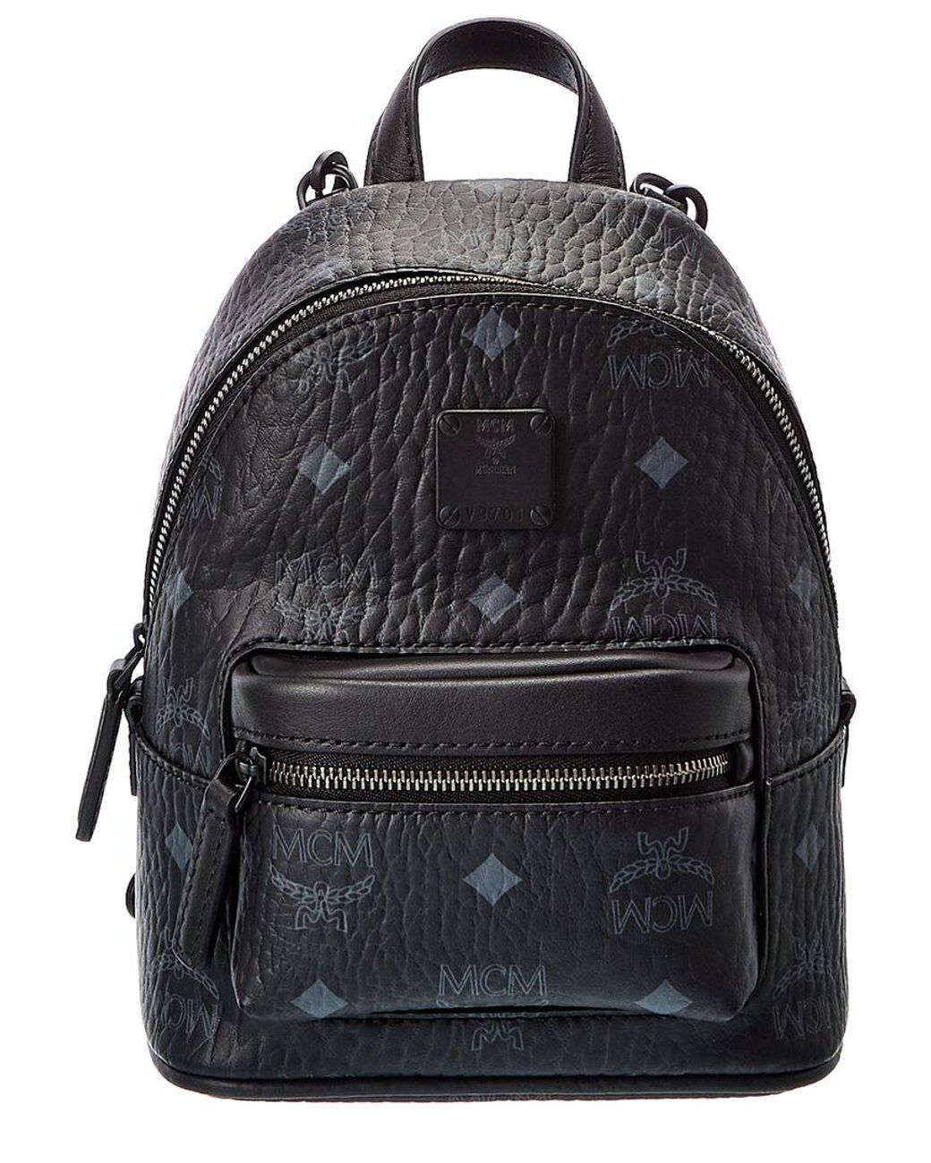 MCM Synthetic Stark Visetos Crossbody in Black Lyst