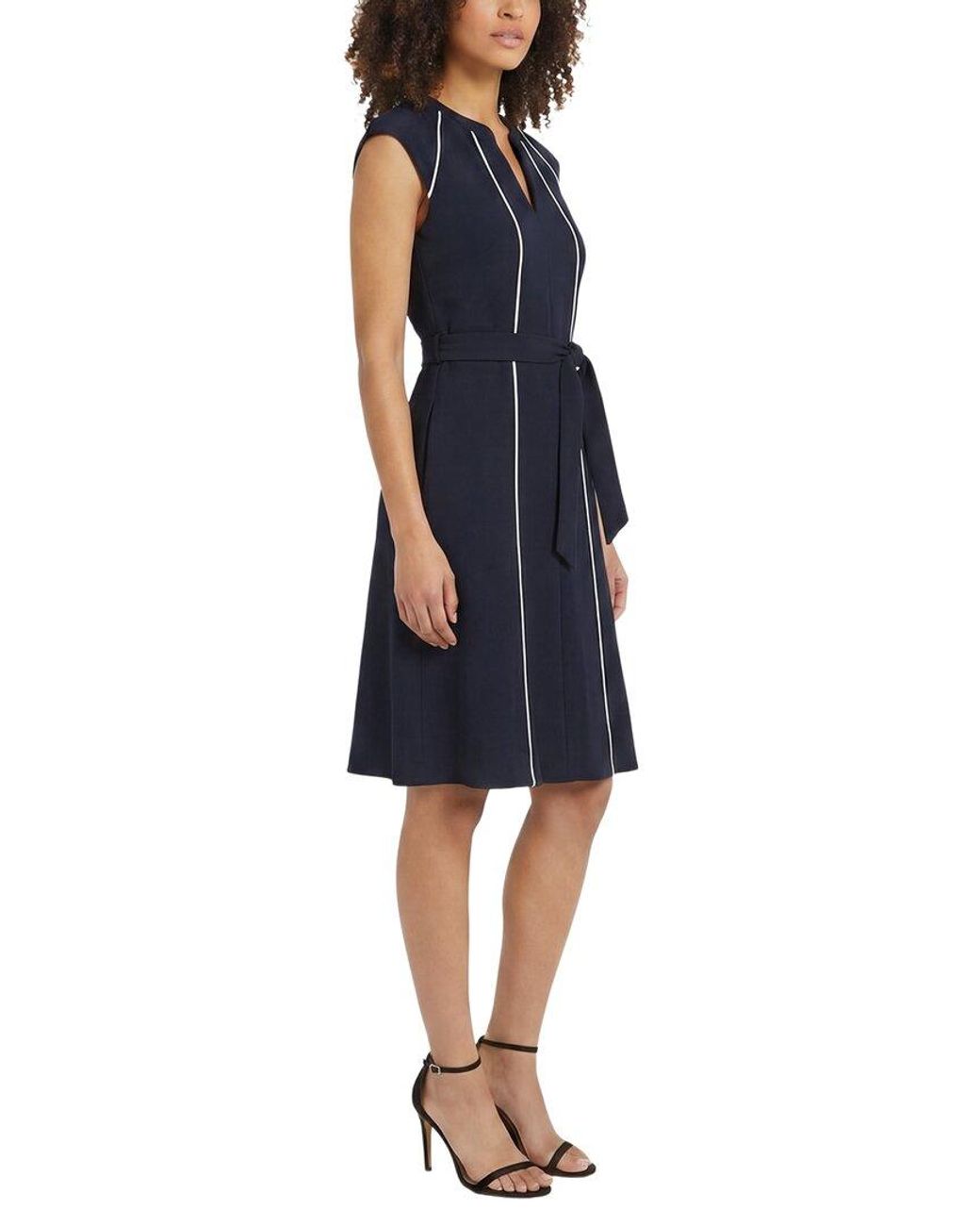 Maggy London Blue A-Line Dress