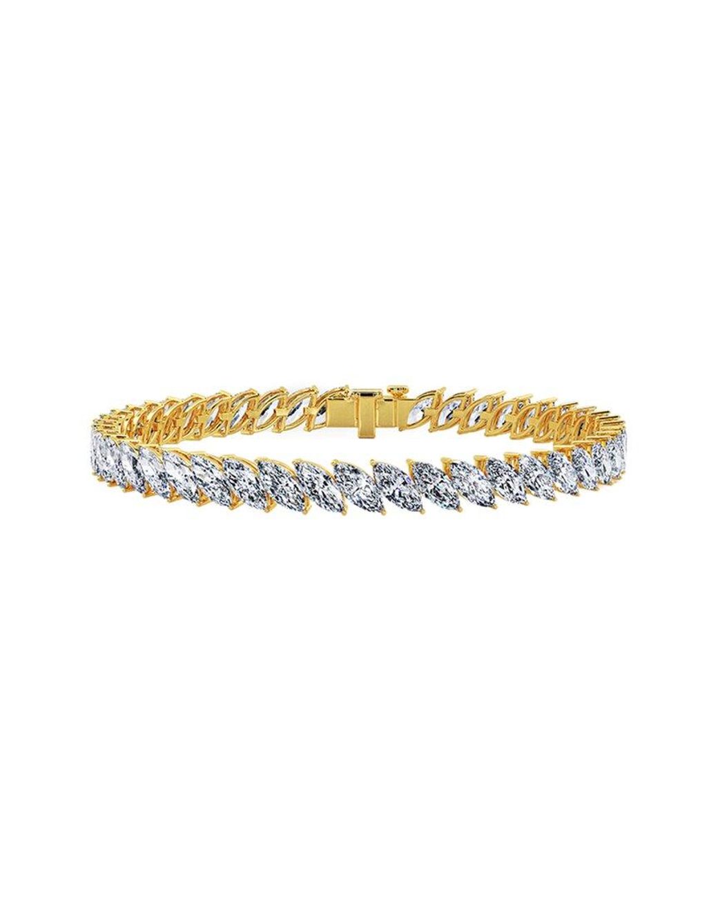 Lab Grown Diamonds White 14K 8.50 Ct. Tw. Lab-Grown Diamond Tennis Bracelet