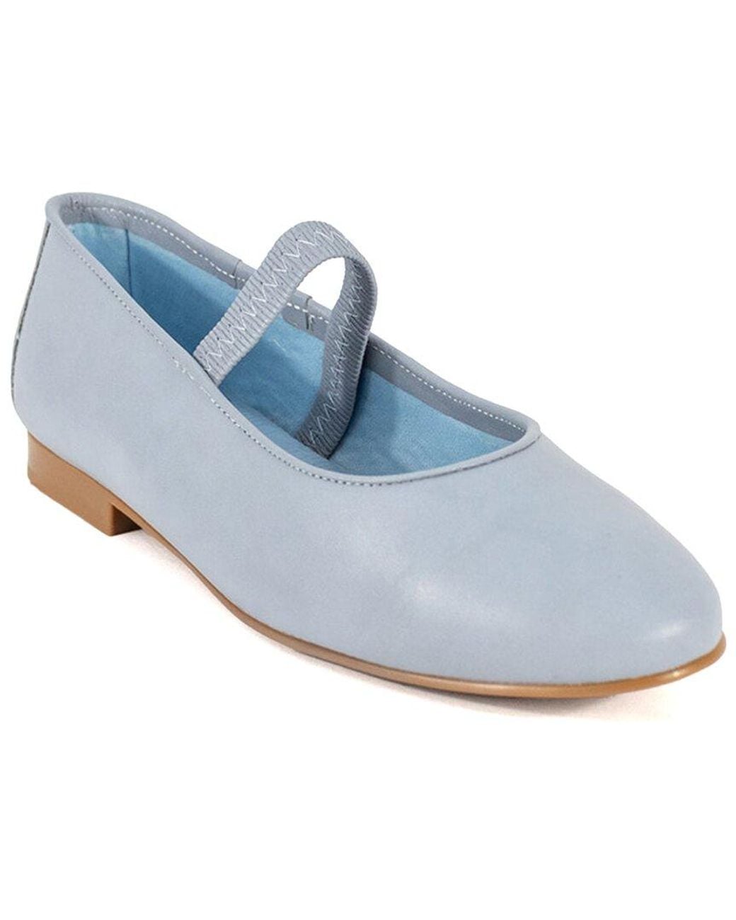 Menina Step Blue Monique Flat