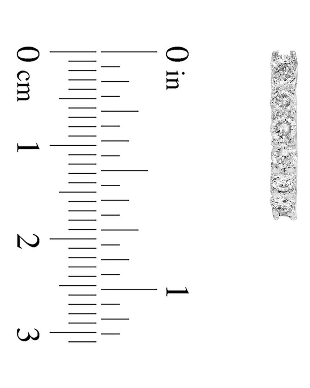 LEVARON White 14K 1.00 Ct. Tw. Diamond Earrings