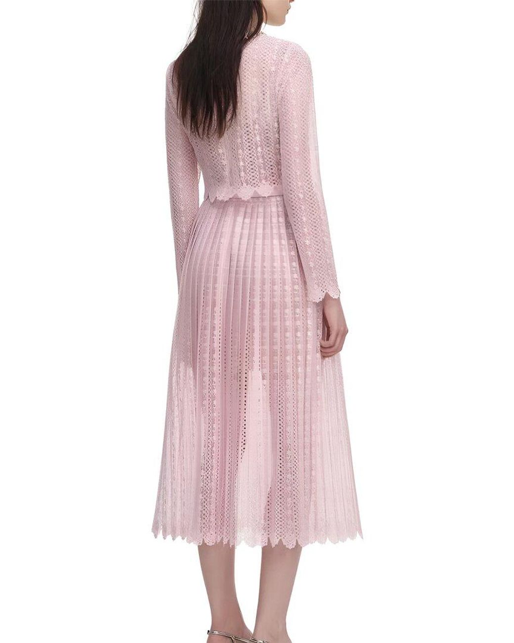 Kayla Paris Pink Midi Dress