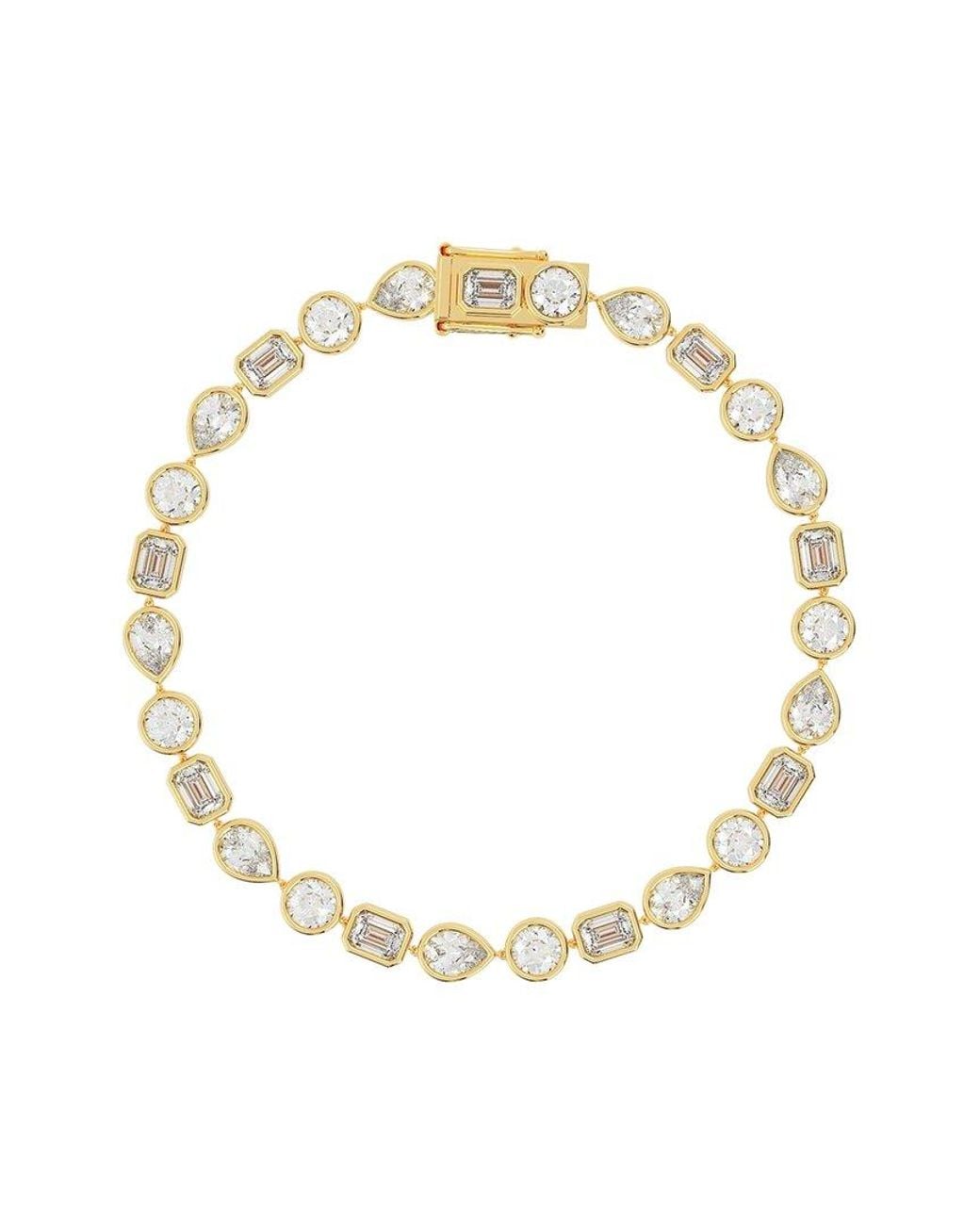 VOWE Metallic 14K 7.00 Ct. Tw. Lab-Grown Diamond Bracelet