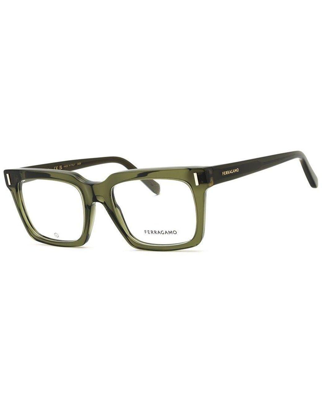 Ferragamo Black 53Mm Optical Frames