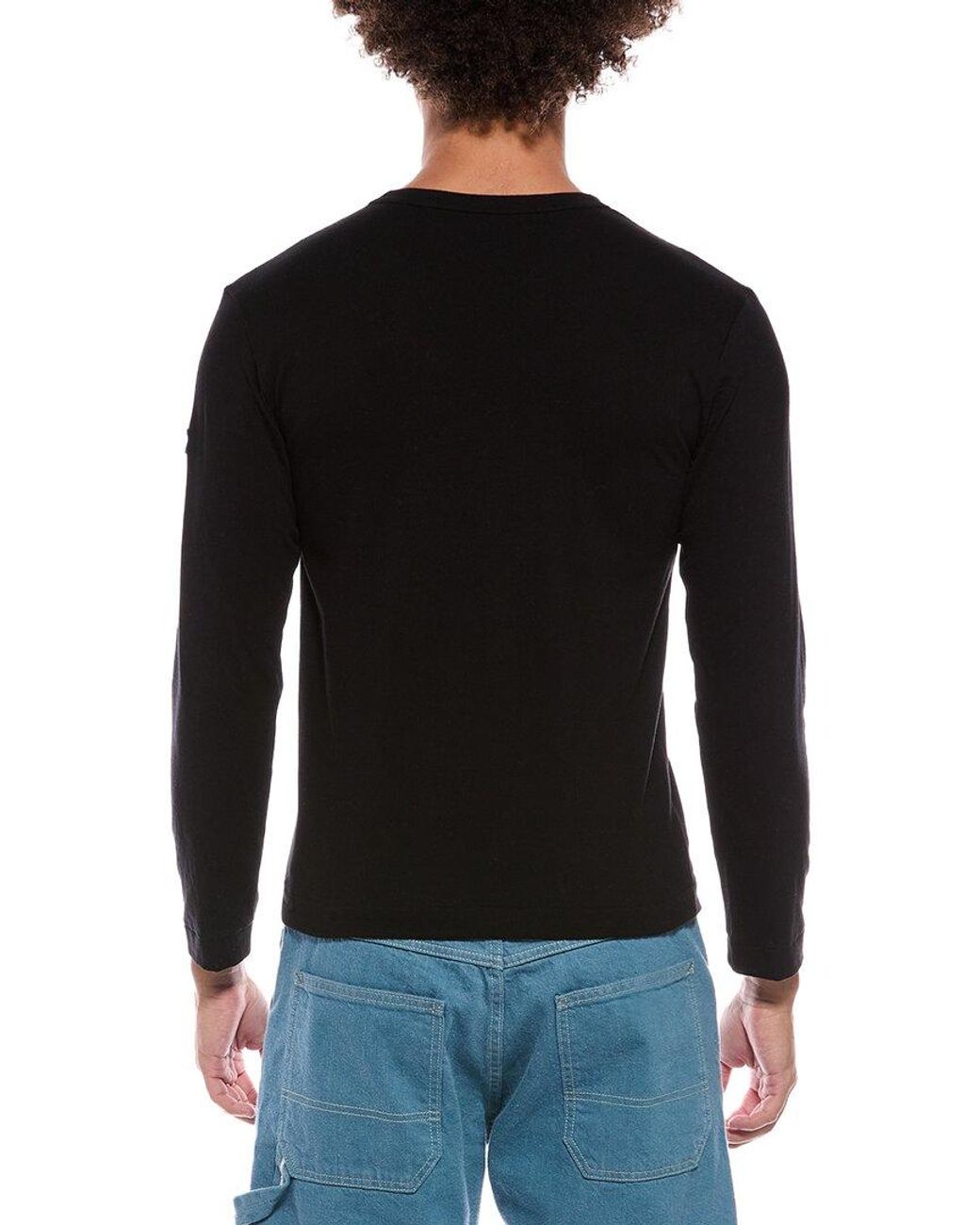 COMME DES GARÇONS PLAY Black Comme Des Garçons Play T-Shirt for men