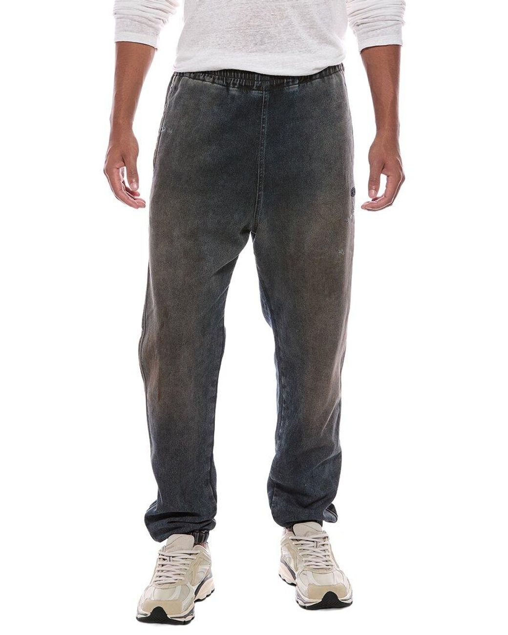 DIESEL Black D-Lab Pull-On Track Jean for men