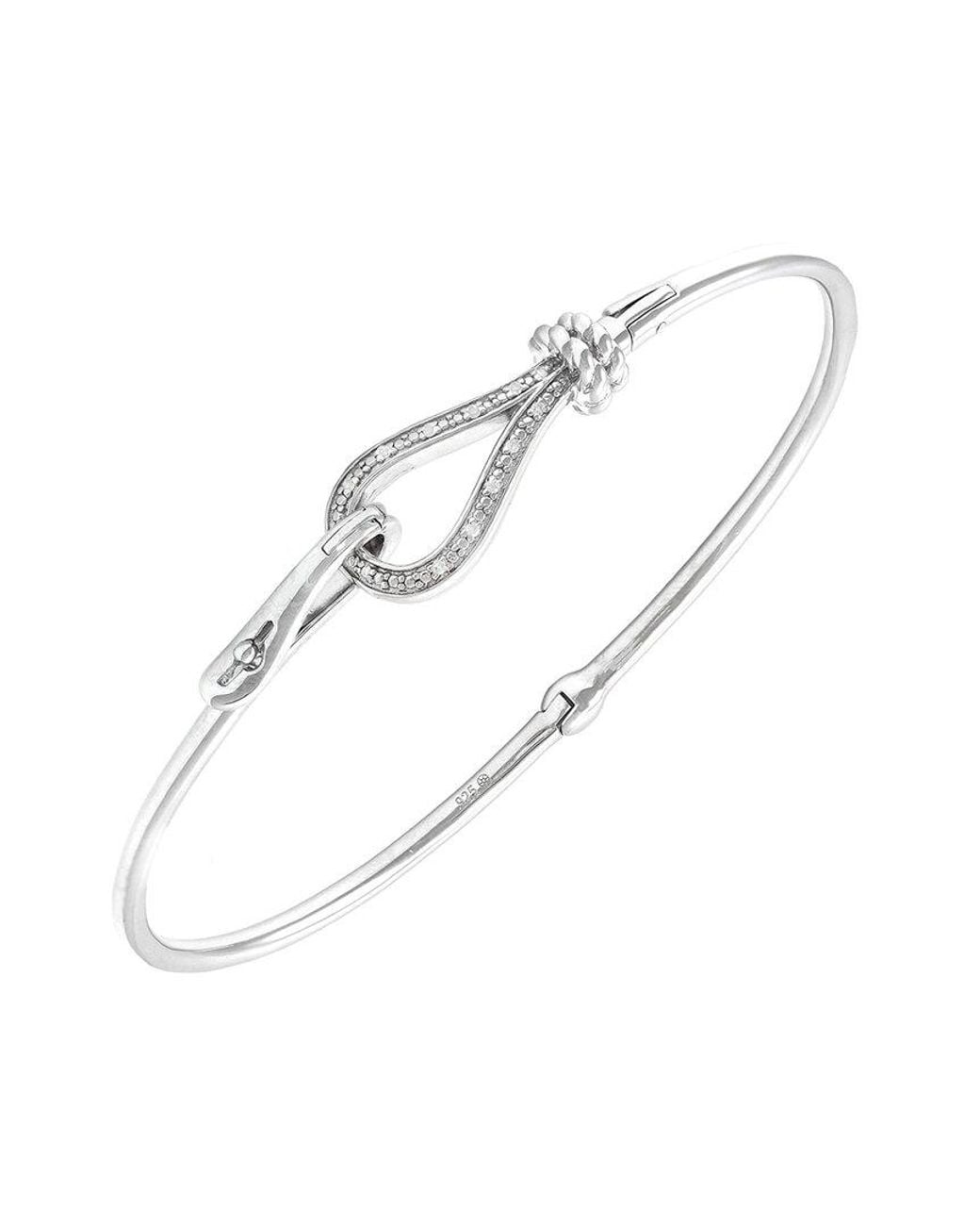 Diamond Select Cuts White 0.03 Ct. Tw. Diamond Bangle