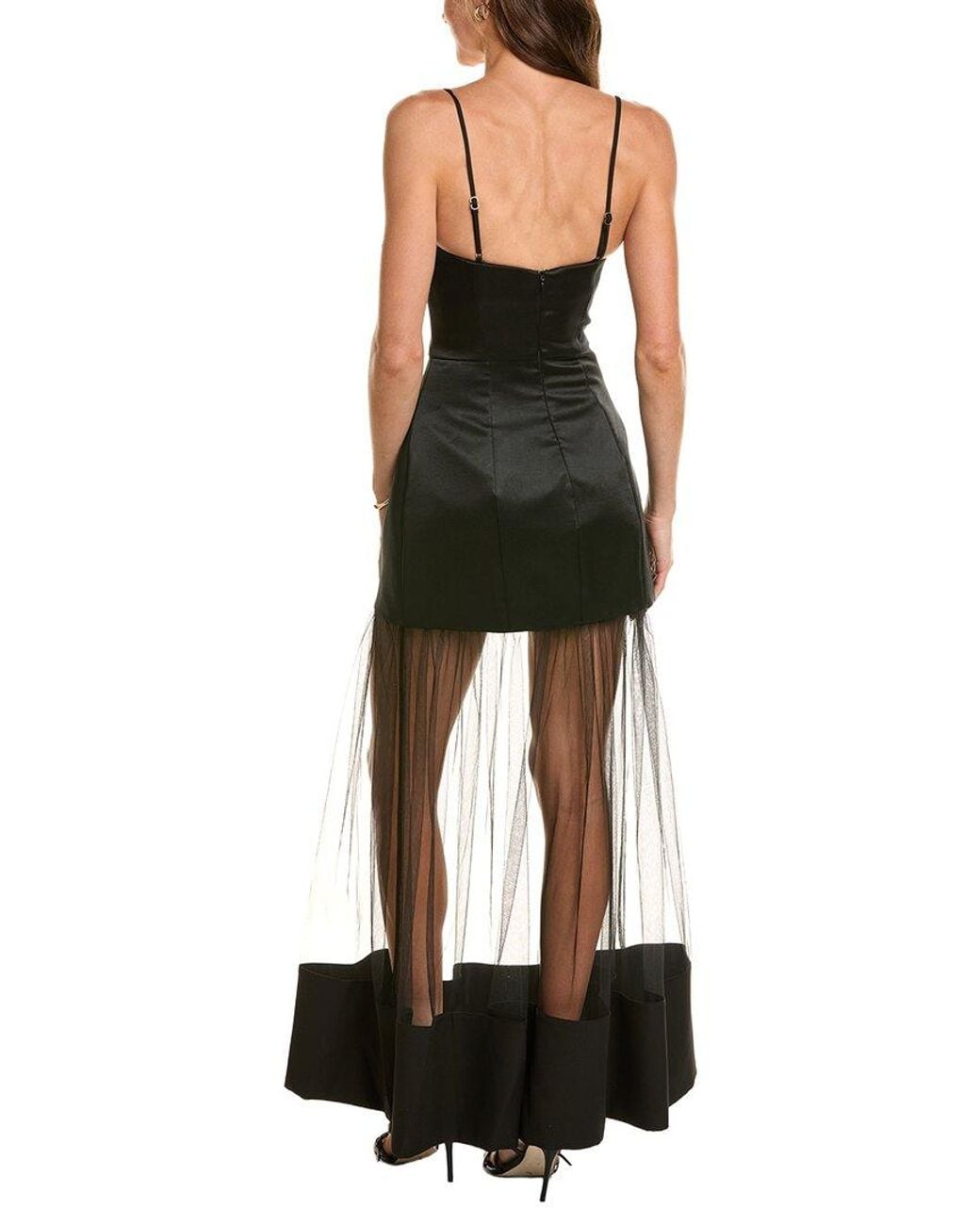 Elliatt Black Marcella Strapless Gown