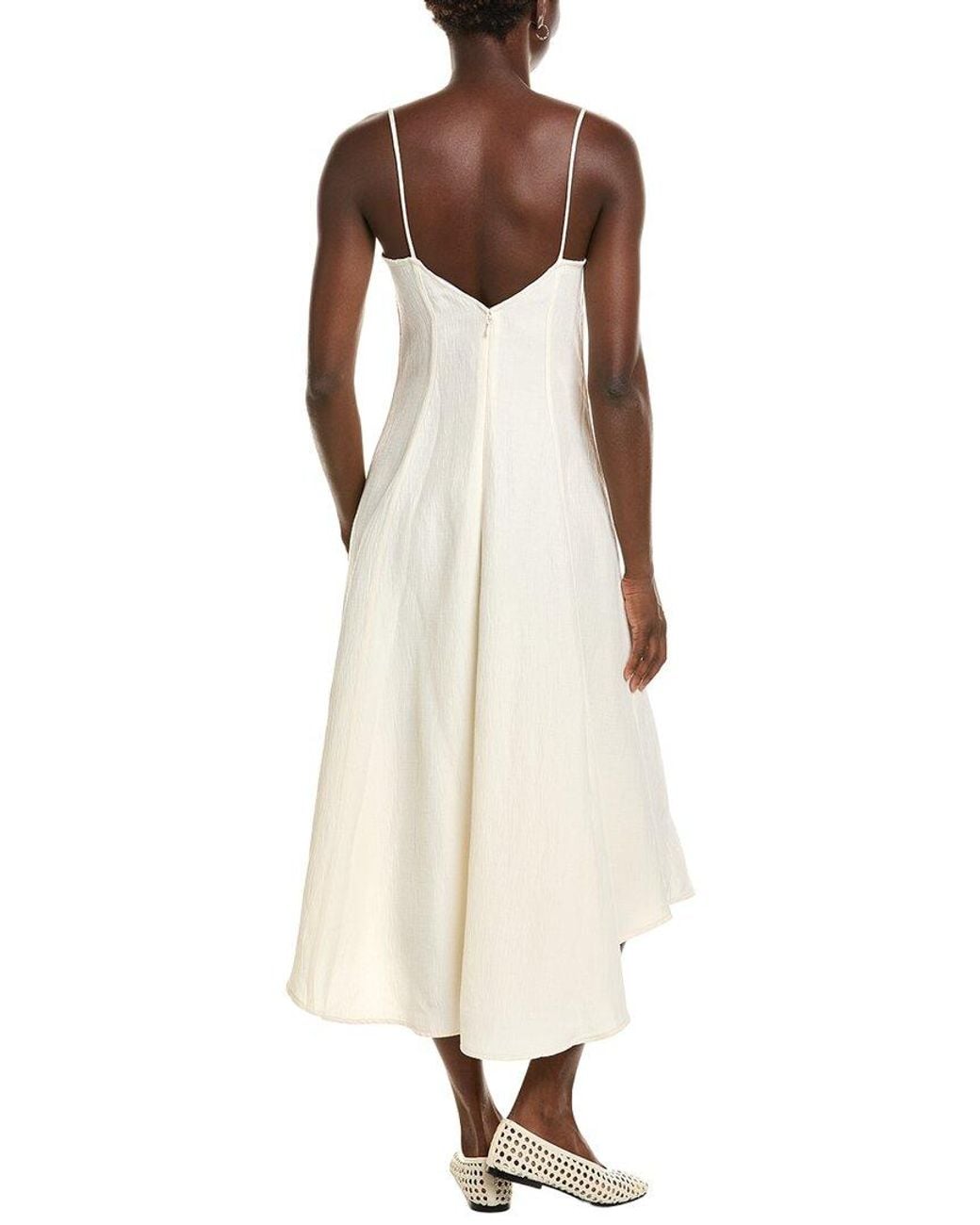 Proenza Schouler Natural Elaine Midi Dress