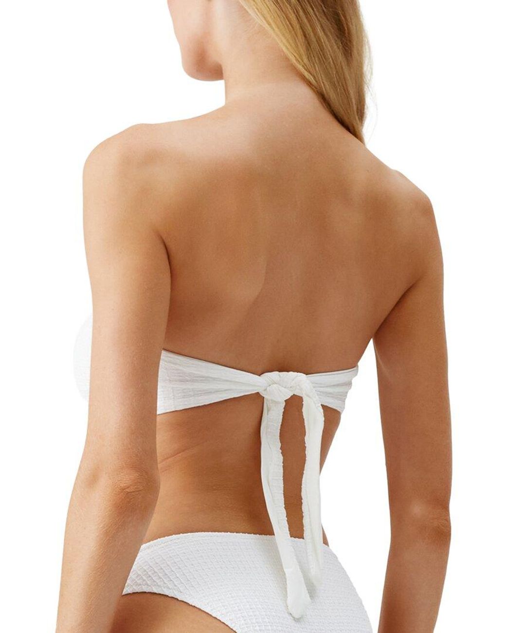 Melissa Odabash White Stockholm Bikini Top
