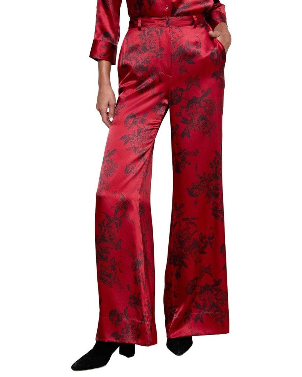 L'Agence Red Pilar Pant