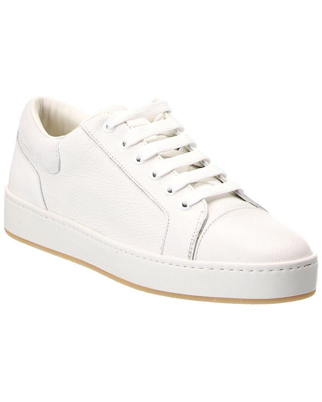 Giuseppe Zanotti White Gz/City Leather Sneaker for men