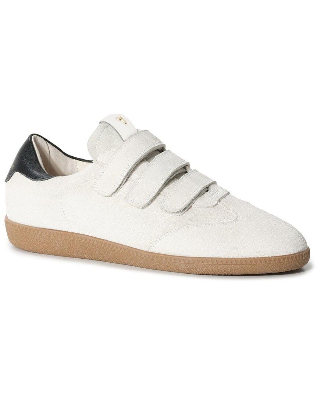 Tiffany & Fred Paris White Suede Sneaker